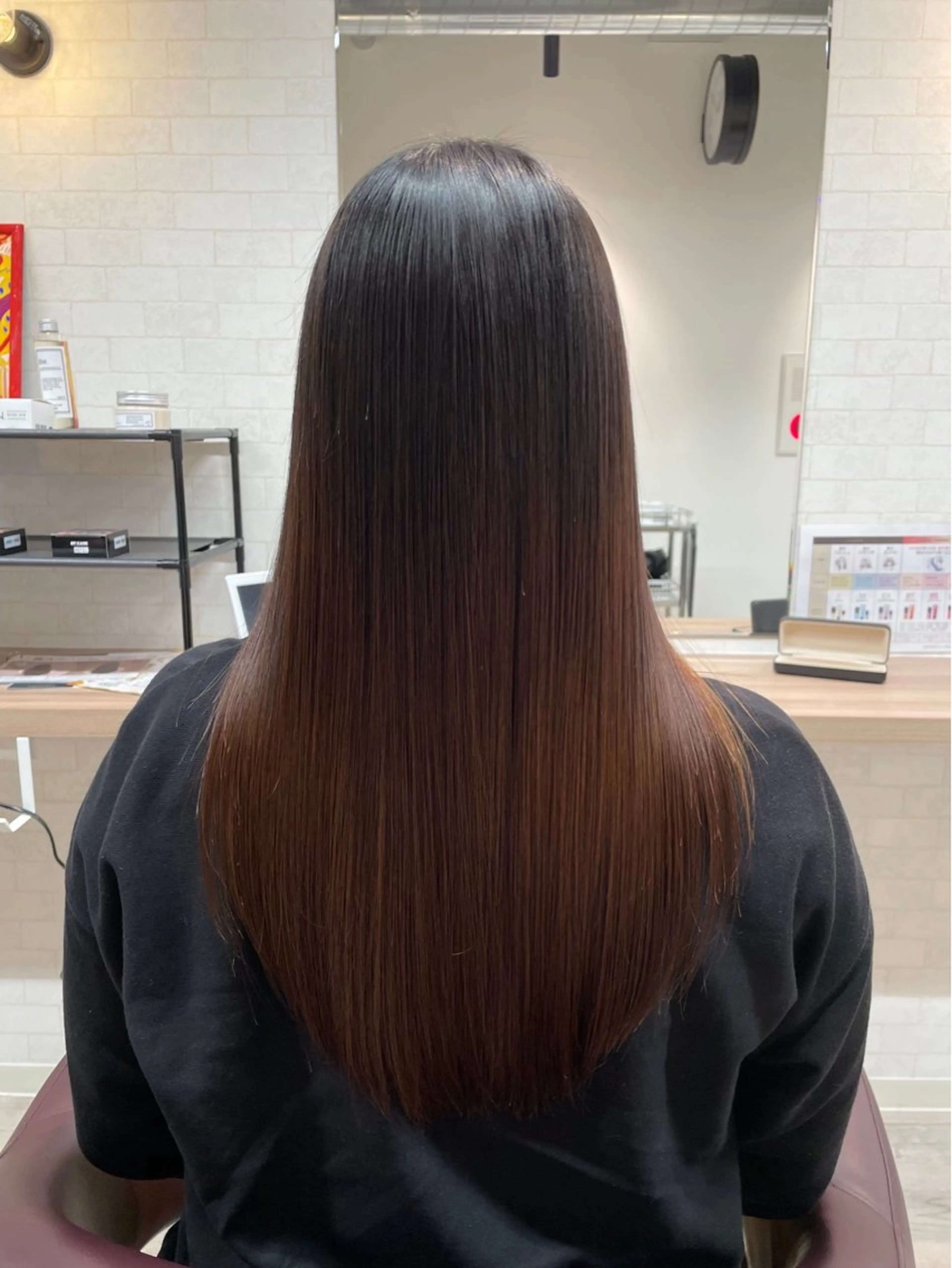 ロング 髪質改善 縮毛矯正 小山 耕実のヘアスタイル