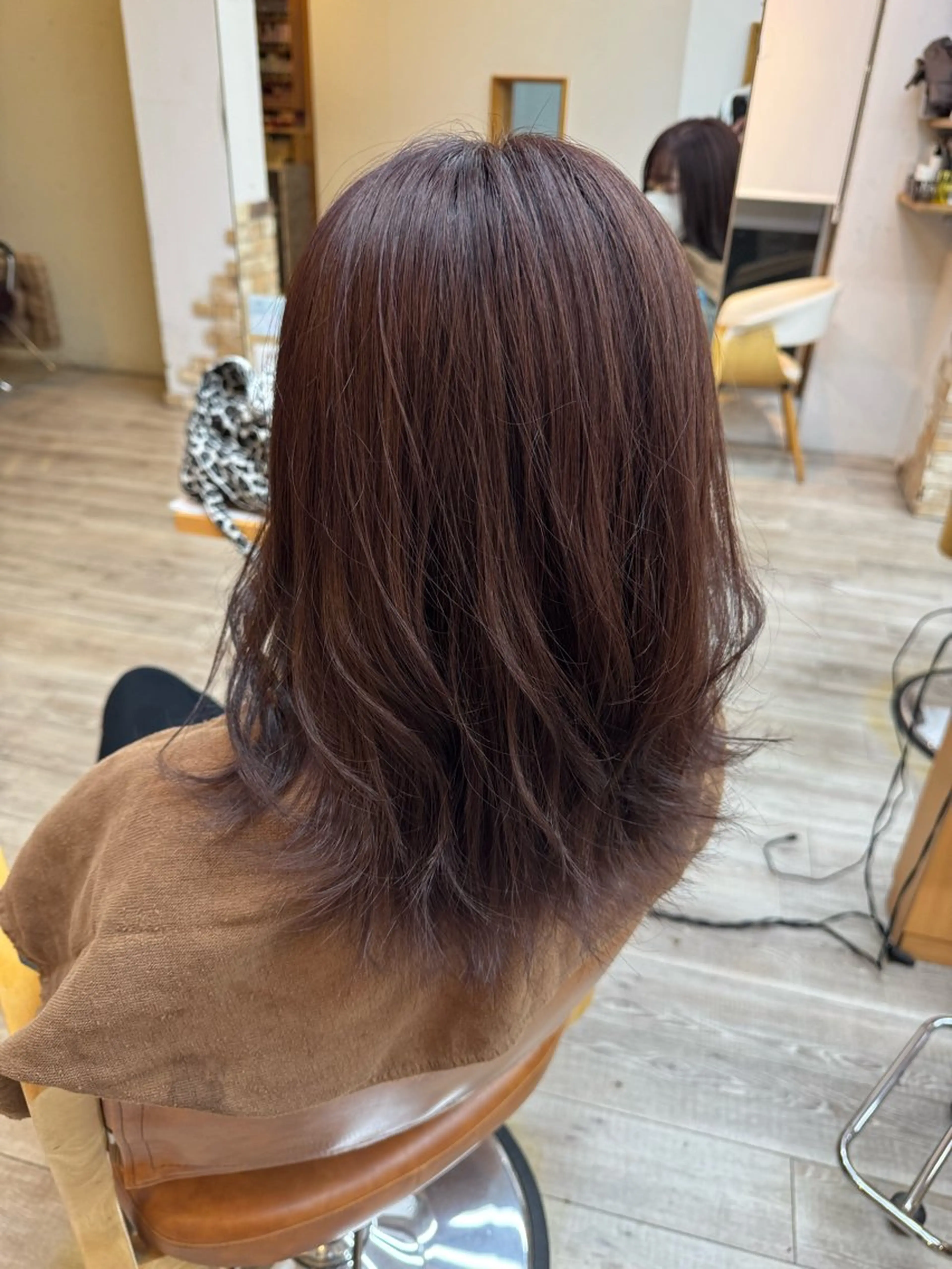 ミディアム ゆーせい❤️‍🔥東 戸塚/レイヤーカットのヘアスタイル