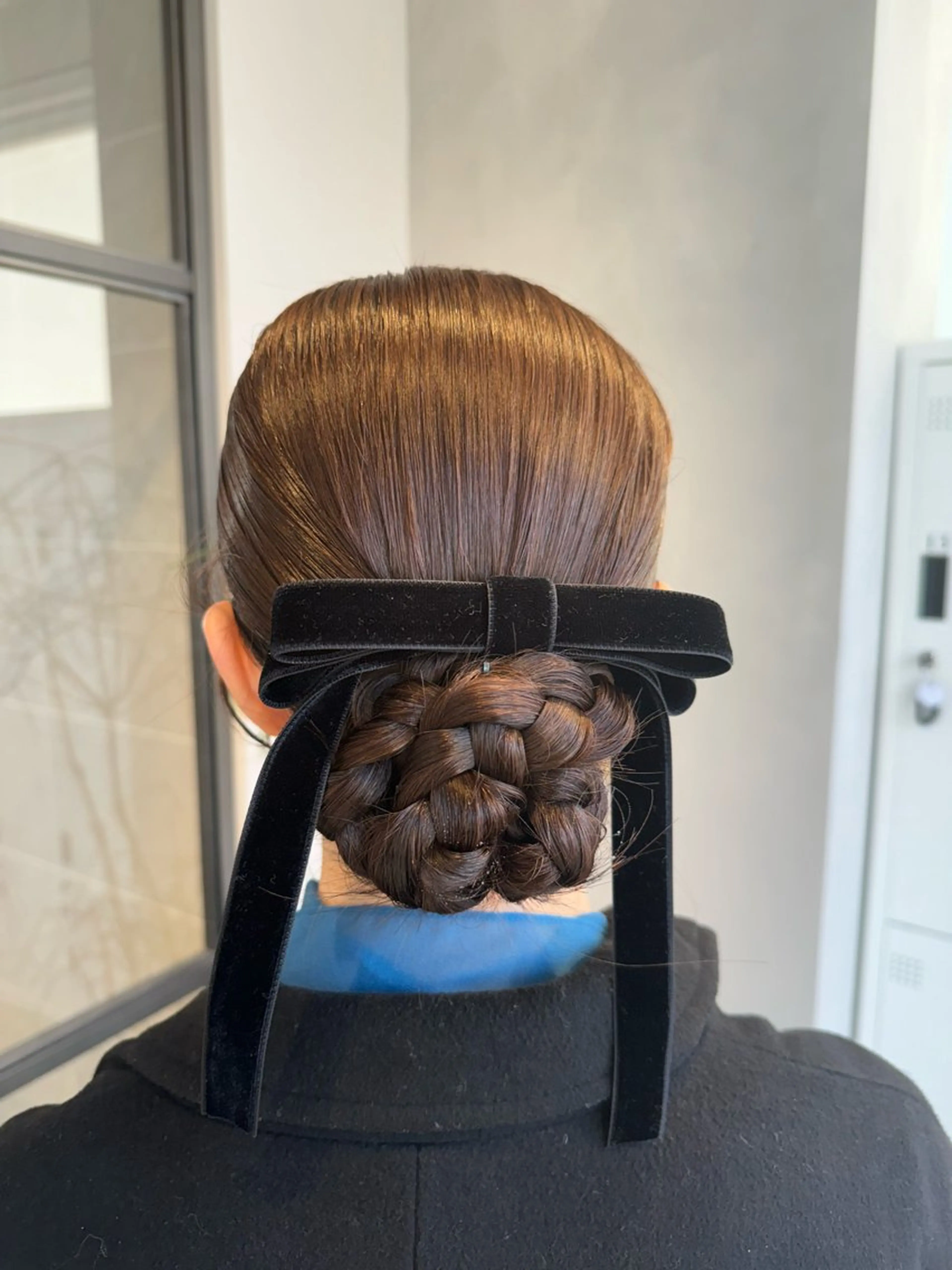 セミロング ヘアアレンジ 透明感カラー✨艶髪 制作🌱山根あゆみのヘアスタイル