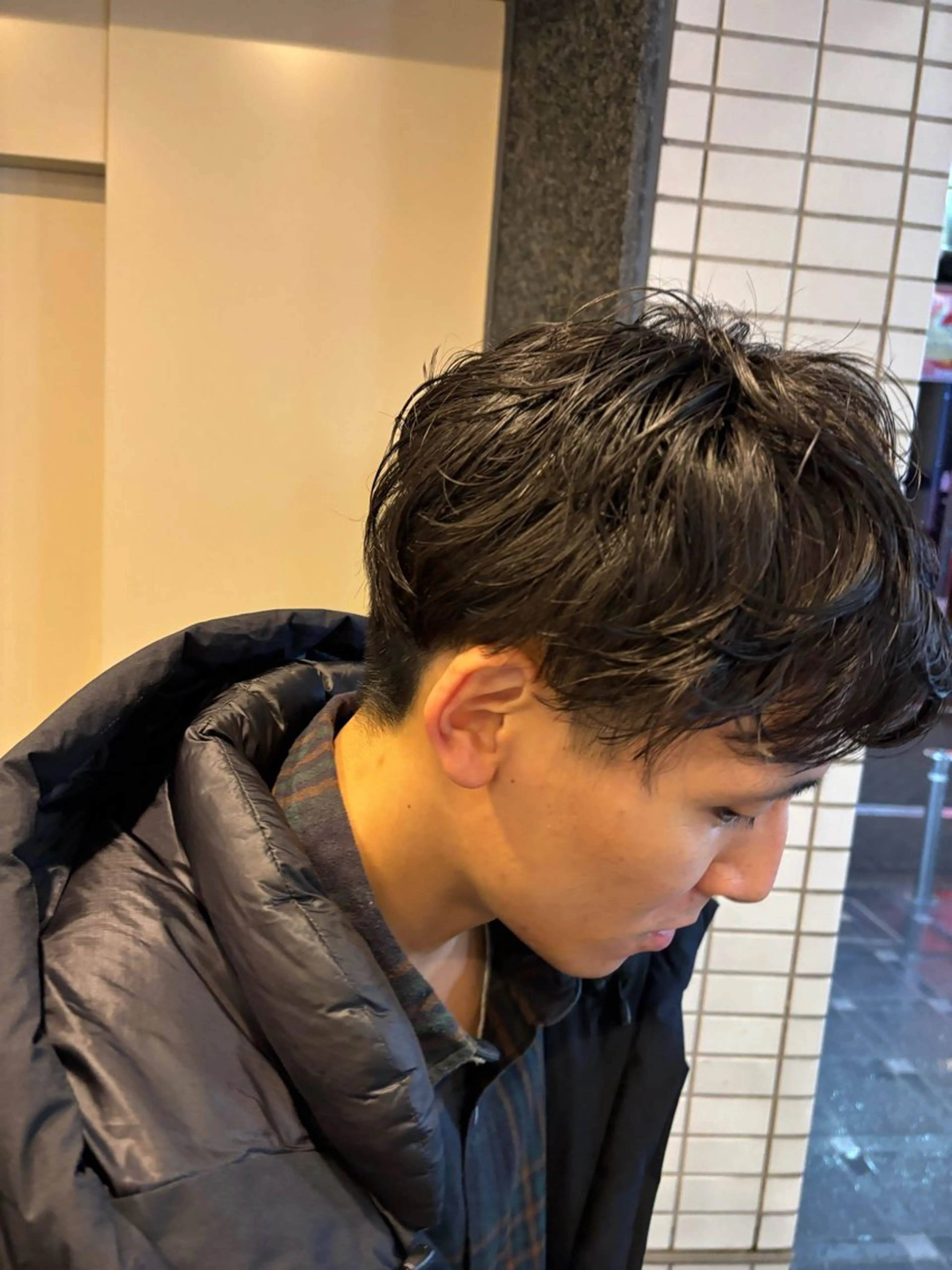 パーマ メンズ 池田理紗/ bob/メンズカットのヘアスタイル