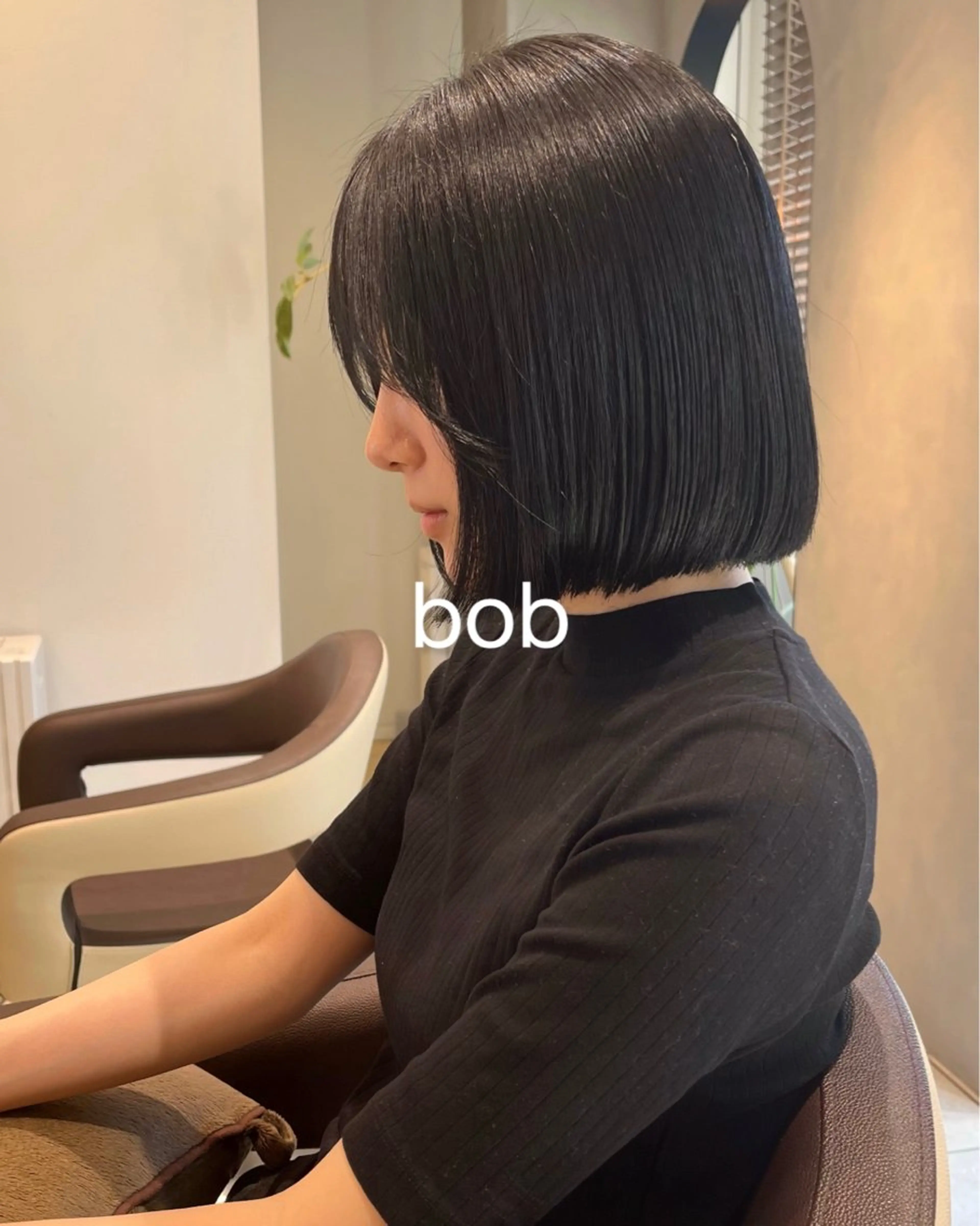 ショート ボブ 伊佐治 夕芽のヘアスタイル