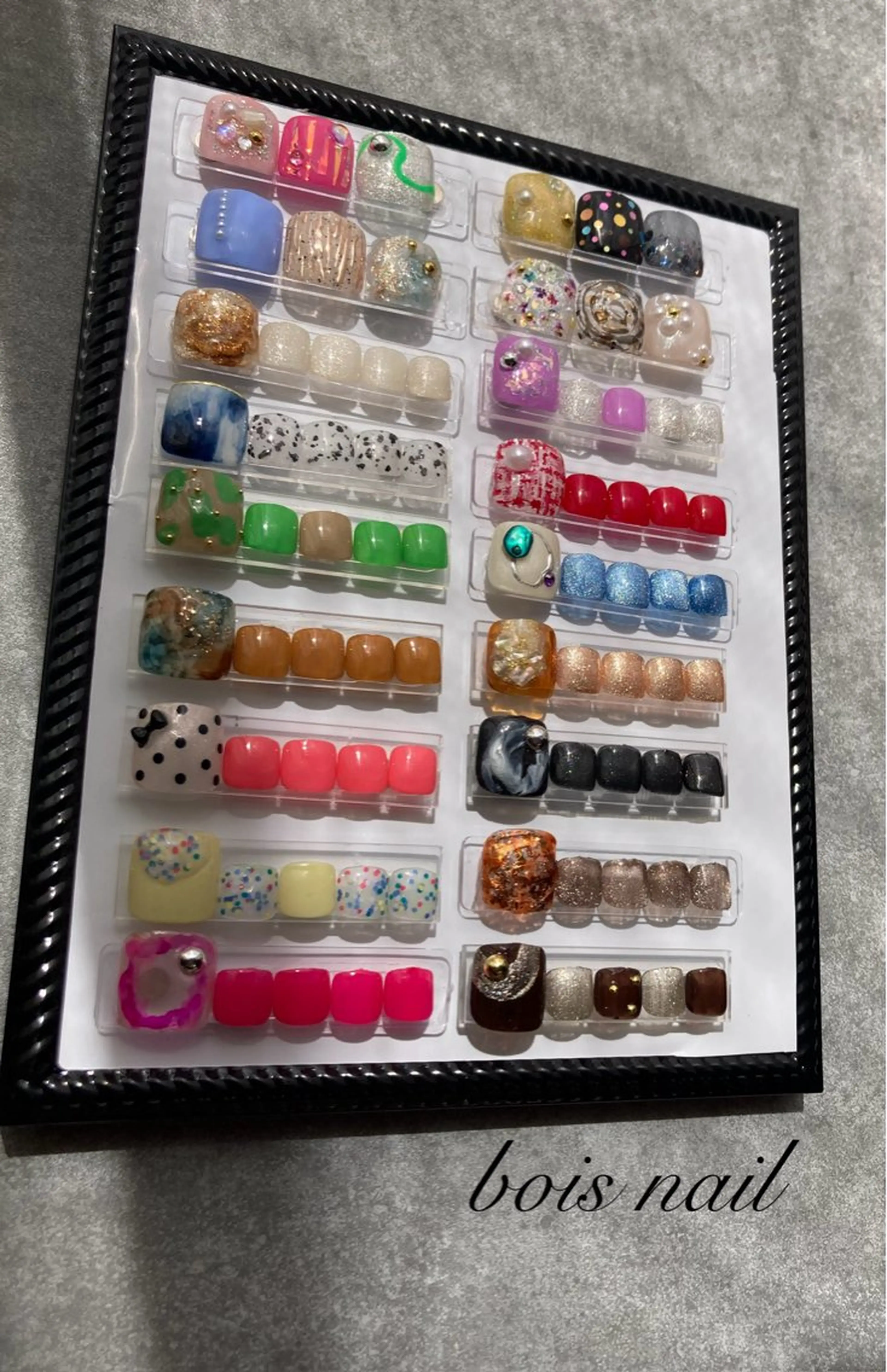 ネイル フットネイル フットネイル bois nail ボワネイル北巽のネイルデザイン