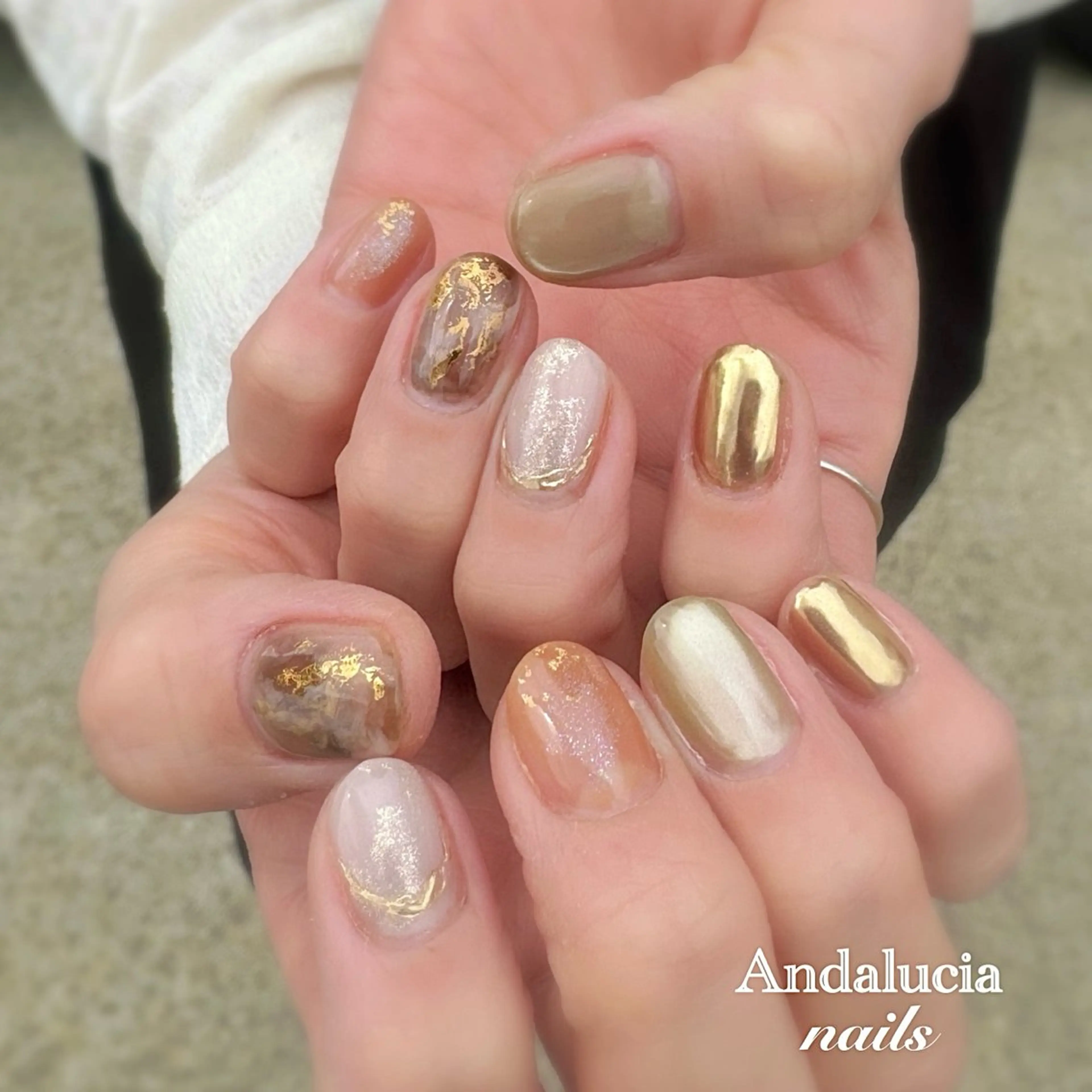 ネイル ハンドネイル Andalucia nailsのネイルデザイン