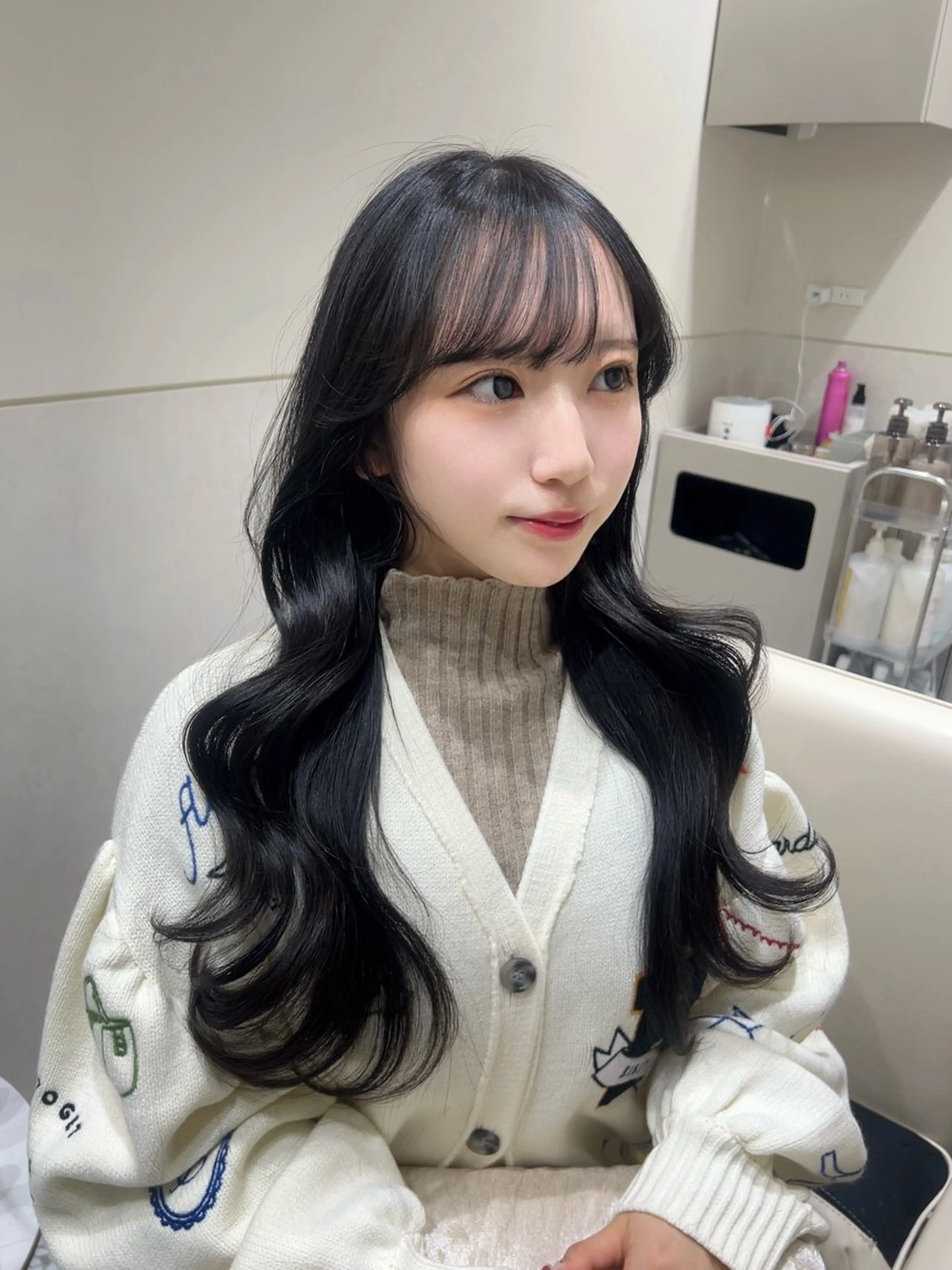 ロング カラー カット ヘアカラー トリートメント 🩷韓国ヘア/ヨシン モリ🩷Maikaのヘアスタイル