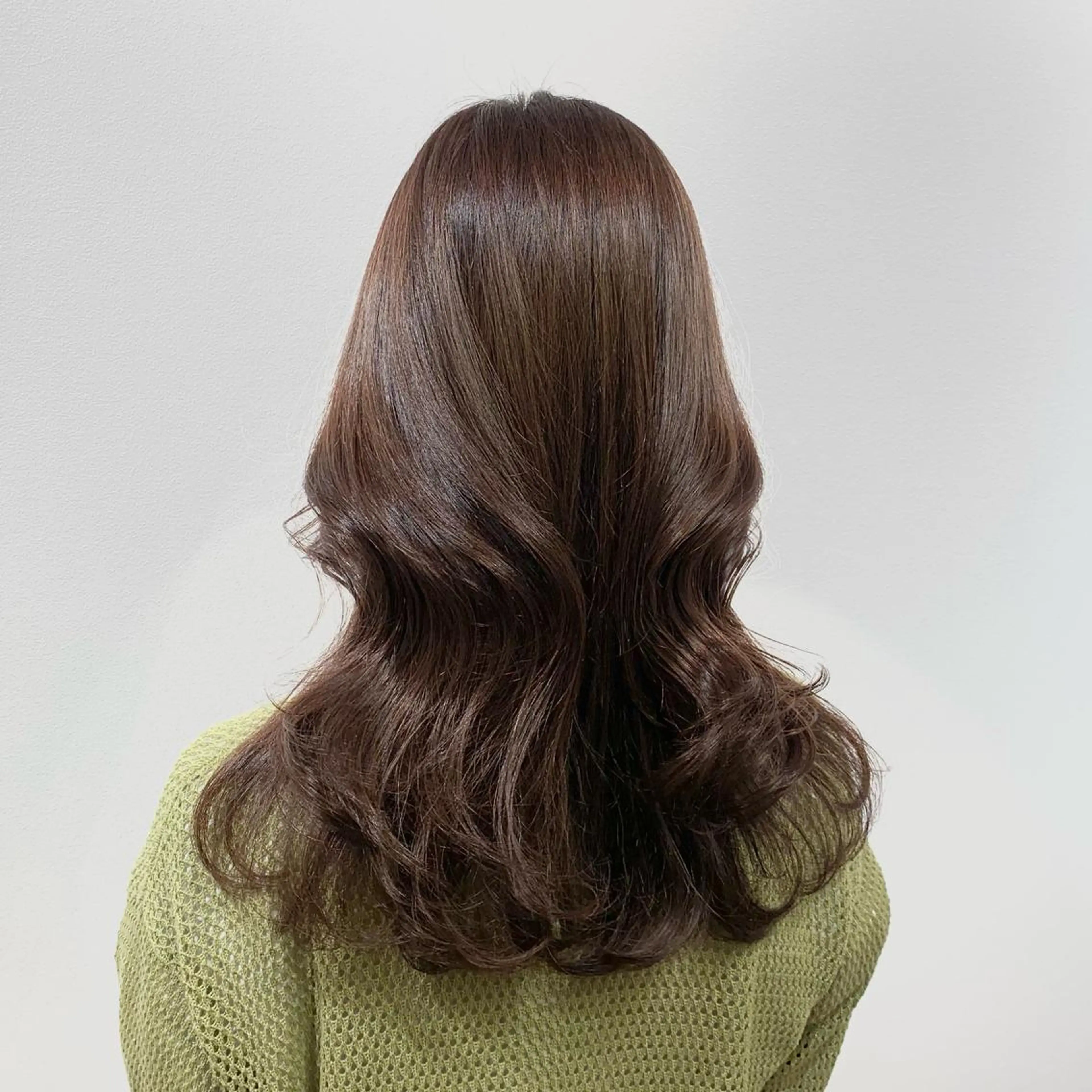 ロング カラー ヘアアレンジ キヨミ 韓国レイヤーカットのヘアスタイル