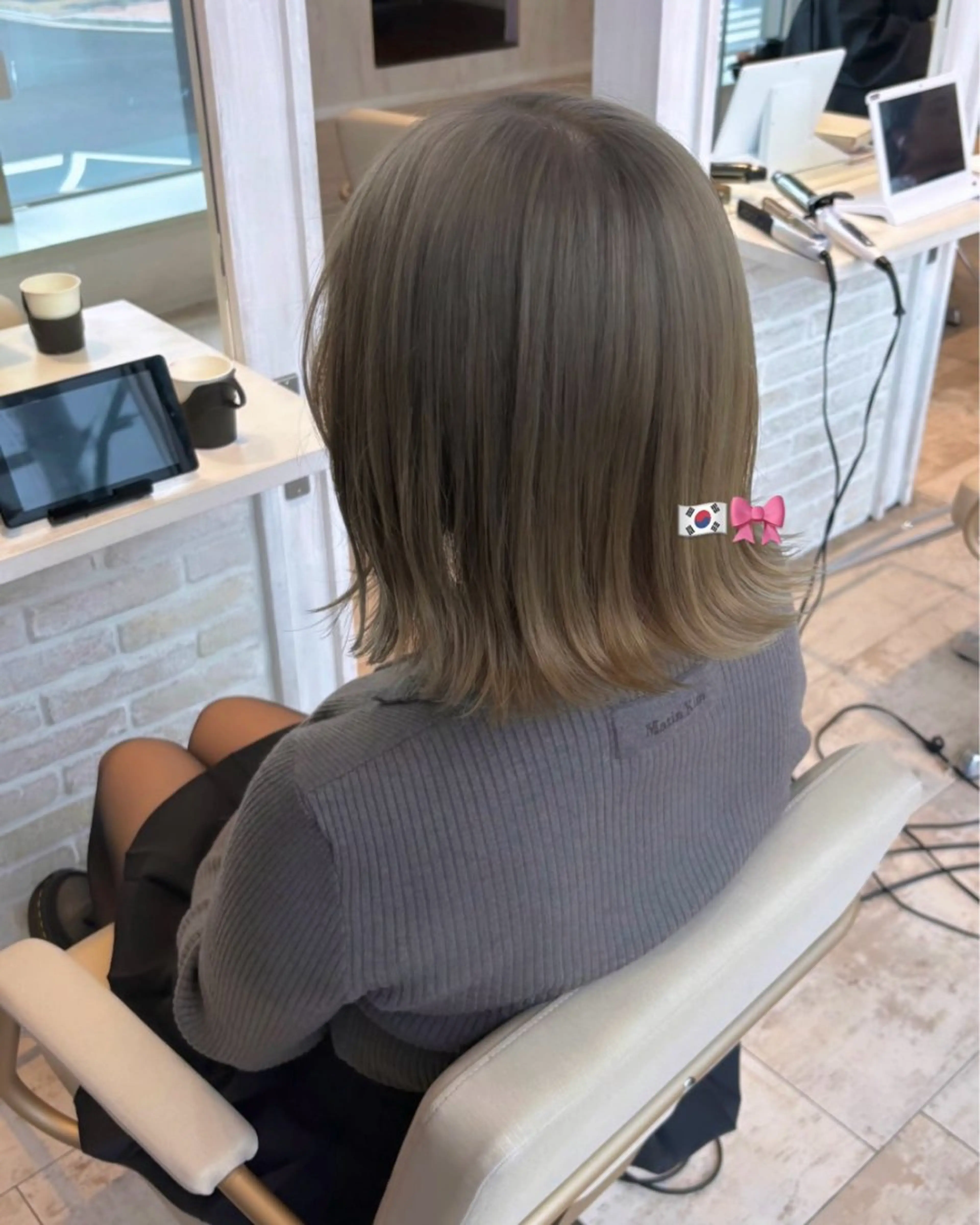 ミディアム ヘアカラー 【個室サロン】🎀 美容師&アイリストのマツエク・マツパデザイン
