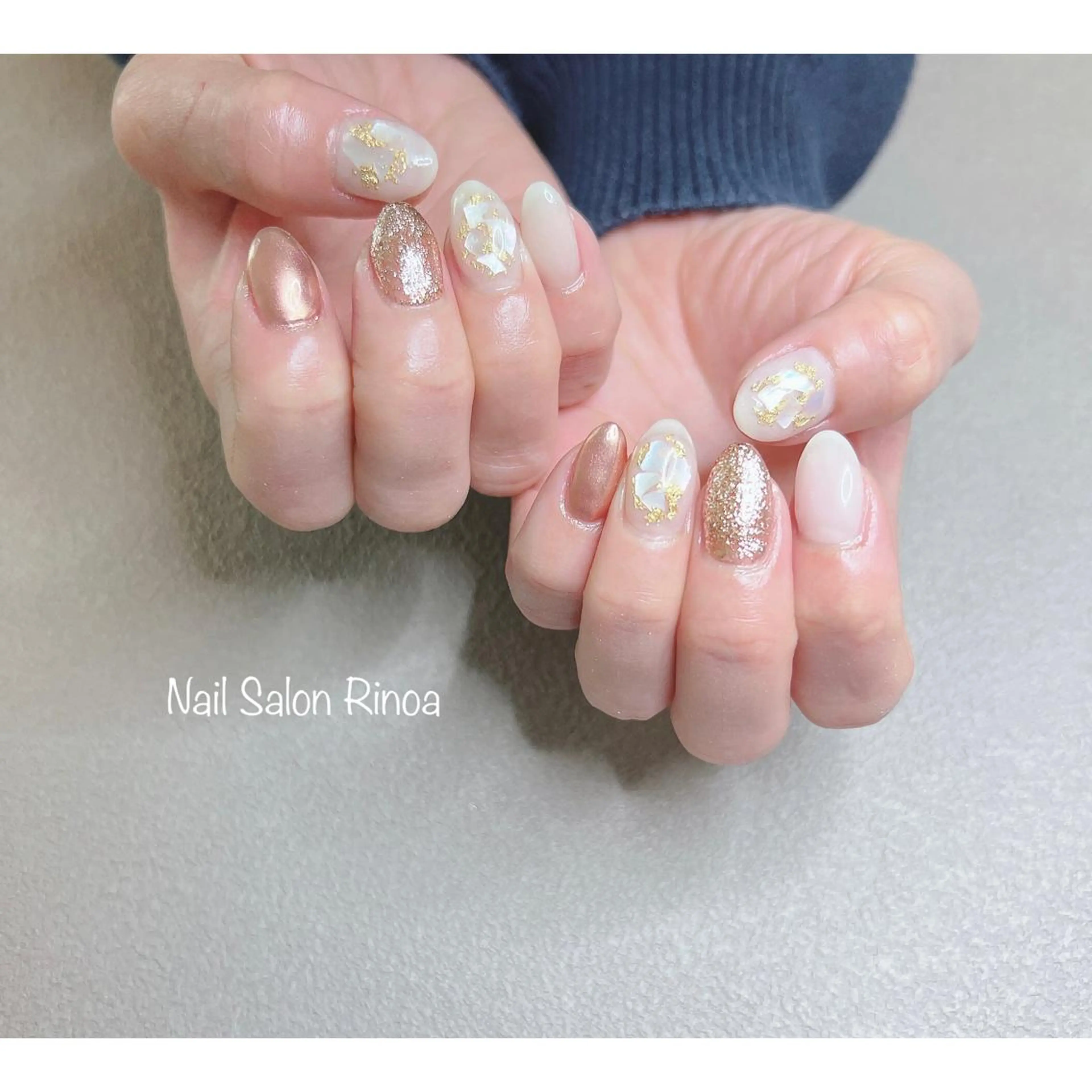 ネイル ハンドネイル フットネイル Nail Salon Rinoaのネイルデザイン