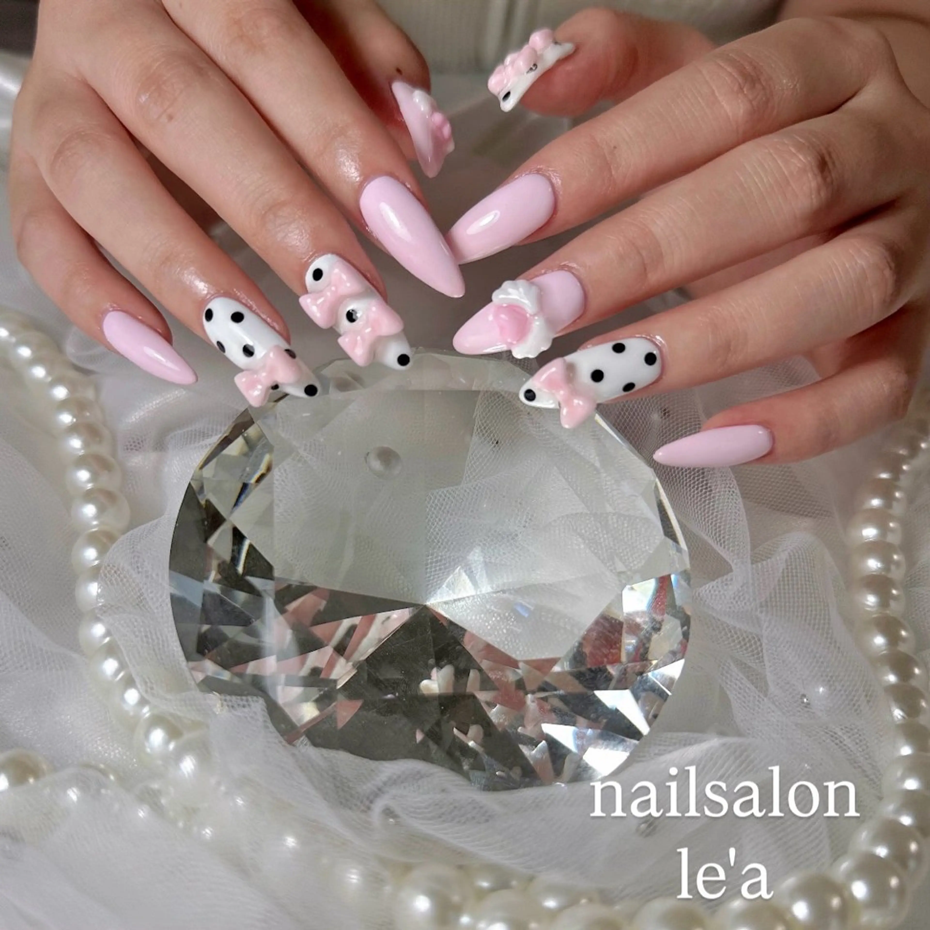 ネイル ハンドネイル nailsalon le'aのネイルデザイン