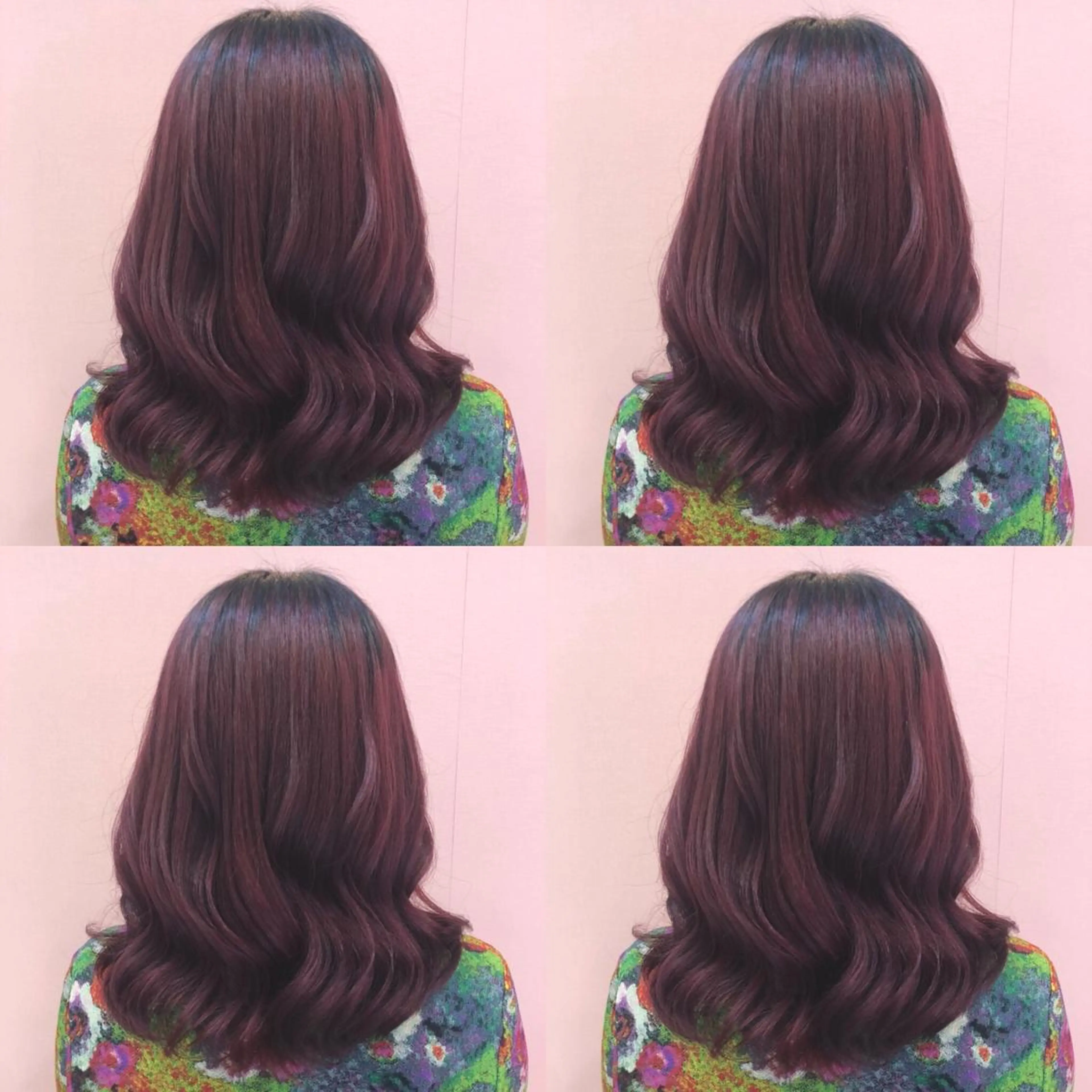 ミディアム カラー レッドカラー 🌷MAYU 🌷のヘアスタイル