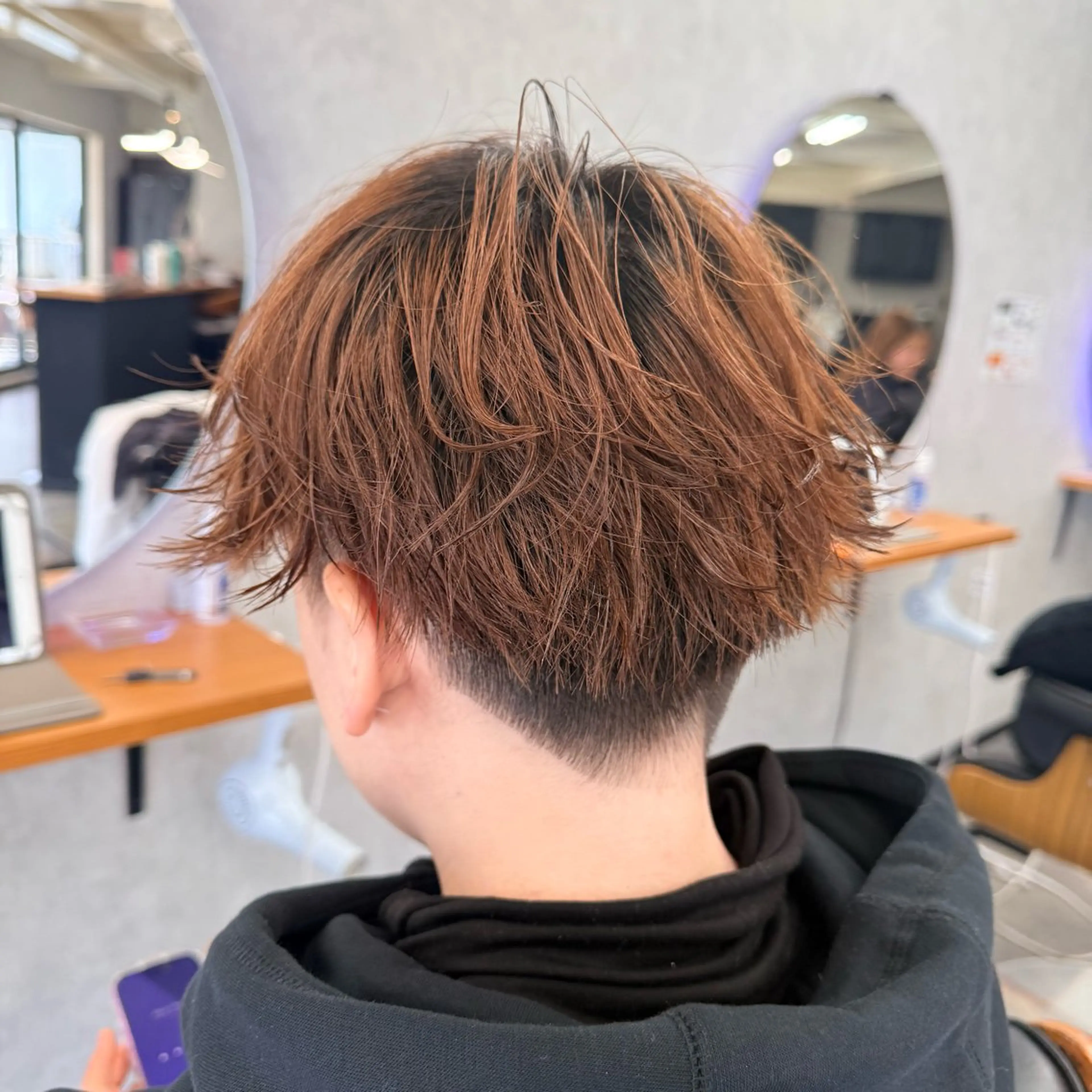 ショート メンズ カット ’Flower’ AYAKAのヘアスタイル