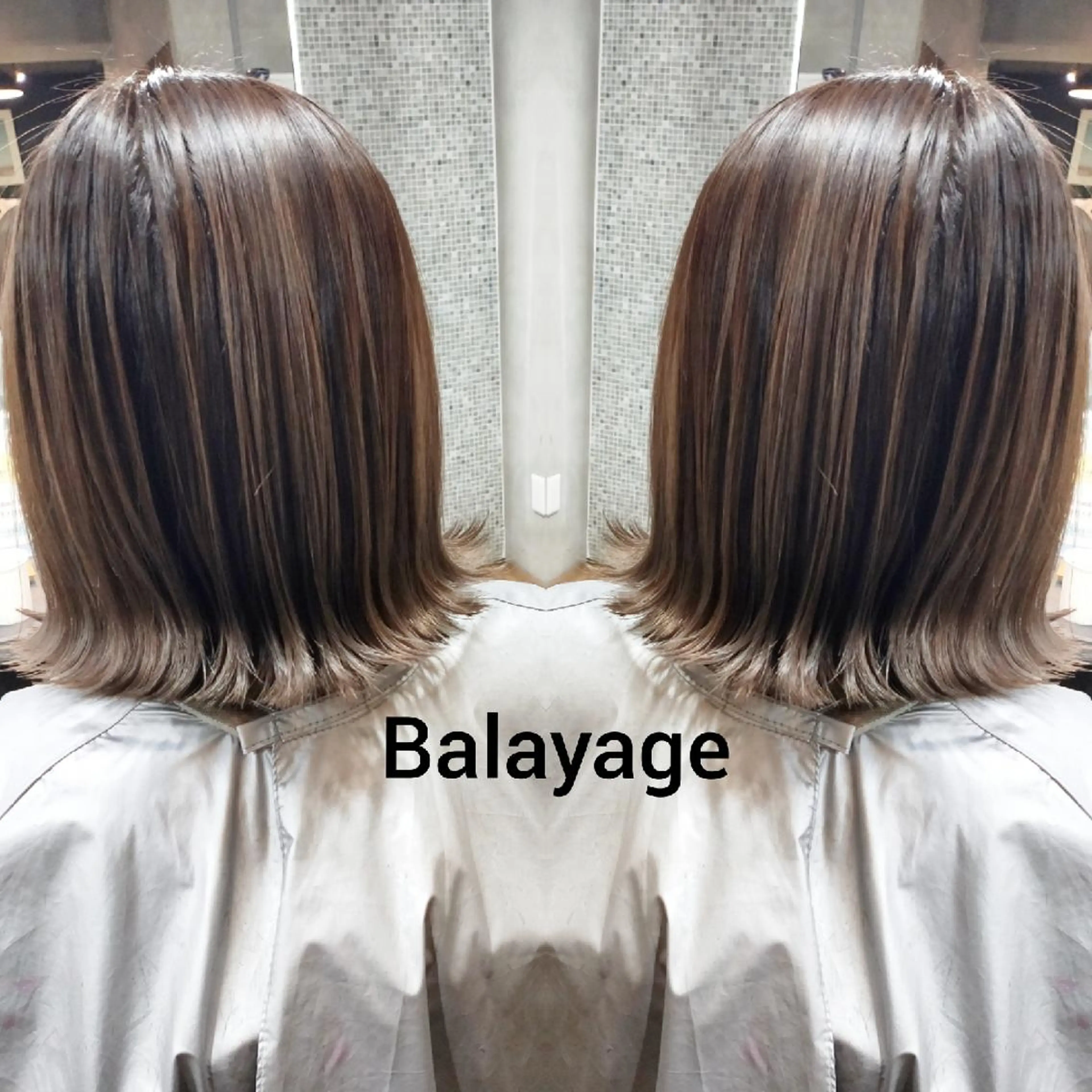 ショート カラー カラーブリーチ特化 石原勇希のヘアスタイル