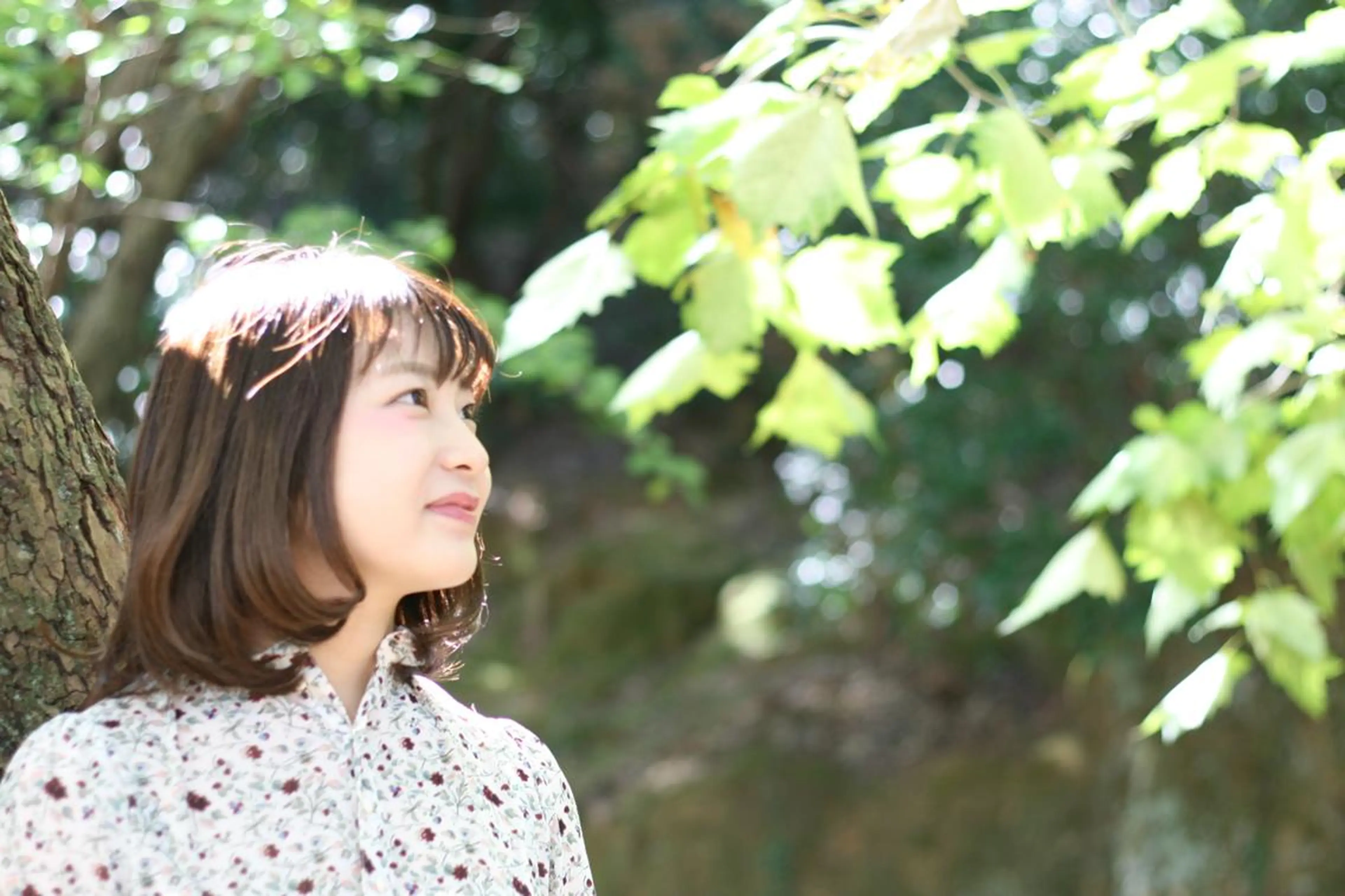 ミディアム 西新美容室 ナチュラルオーブンのヘアスタイル