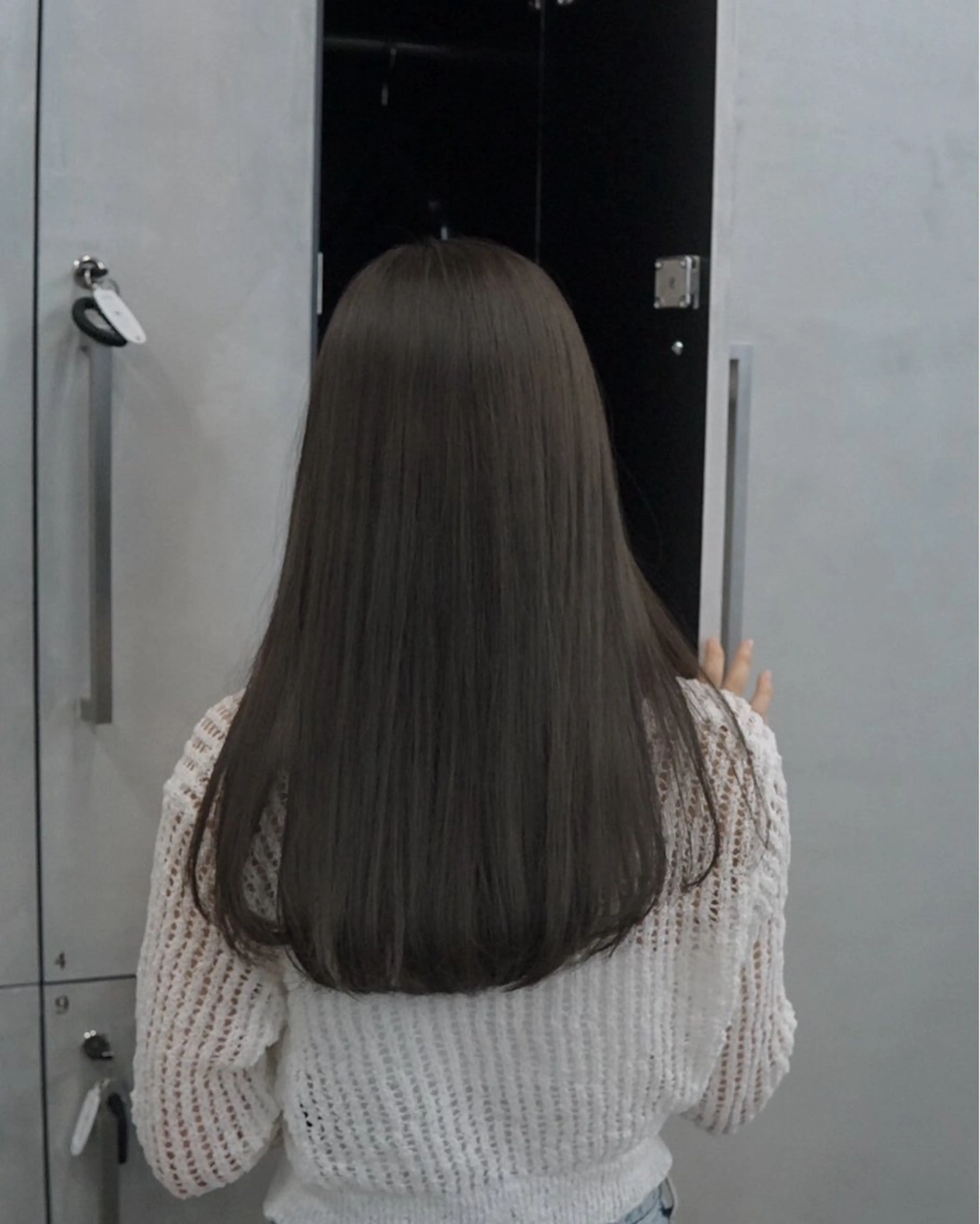 ロング カラー トリートメント 無料カットモデル／ 髪質改善／角田 龍汰のヘアスタイル