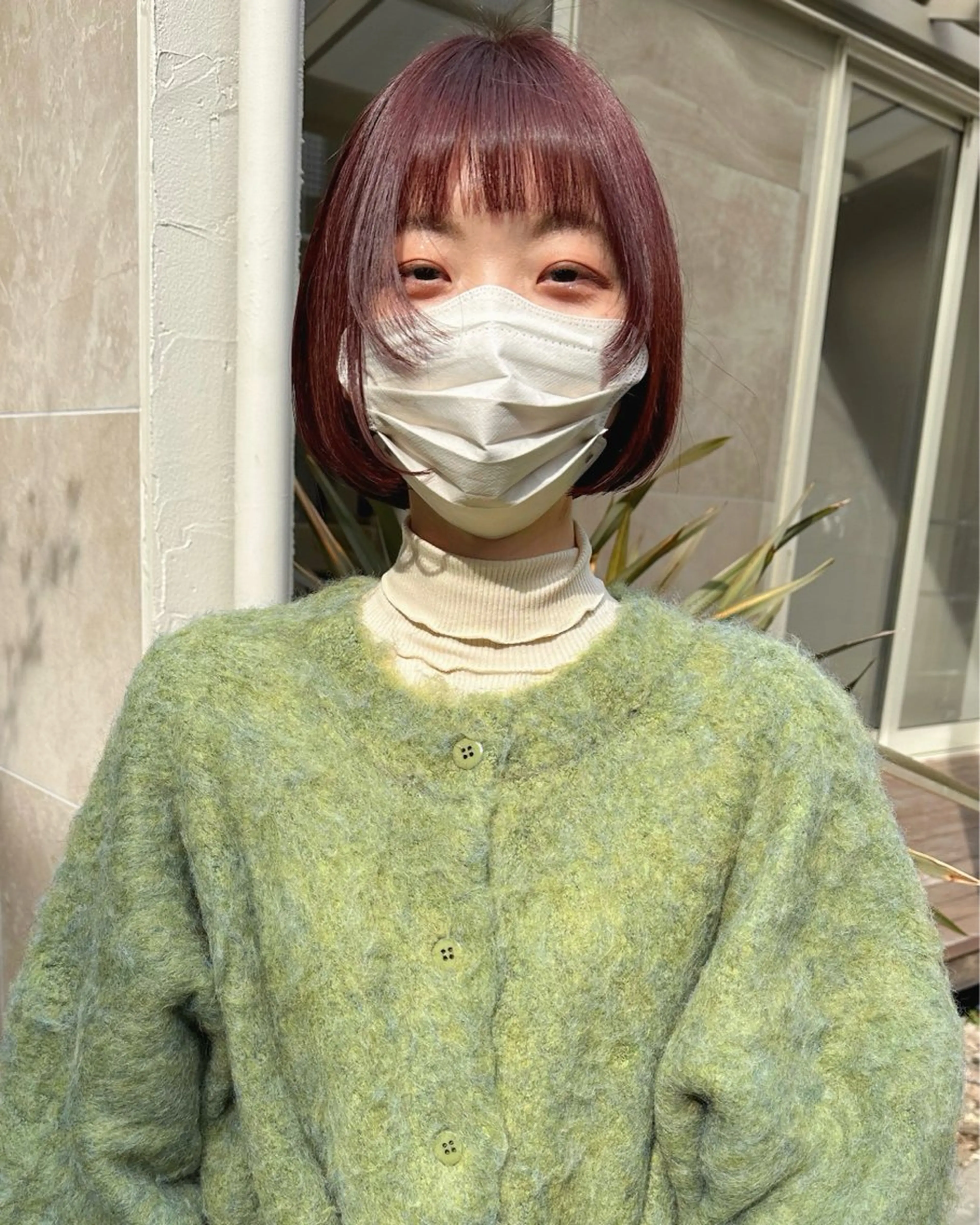 ショート カラー ブリーチ ダブルカラー ブリーチなしカラー ボブ カット ヘアカラー レイヤーカット🪄 耳ツボ🎀Ayumiのヘアスタイル