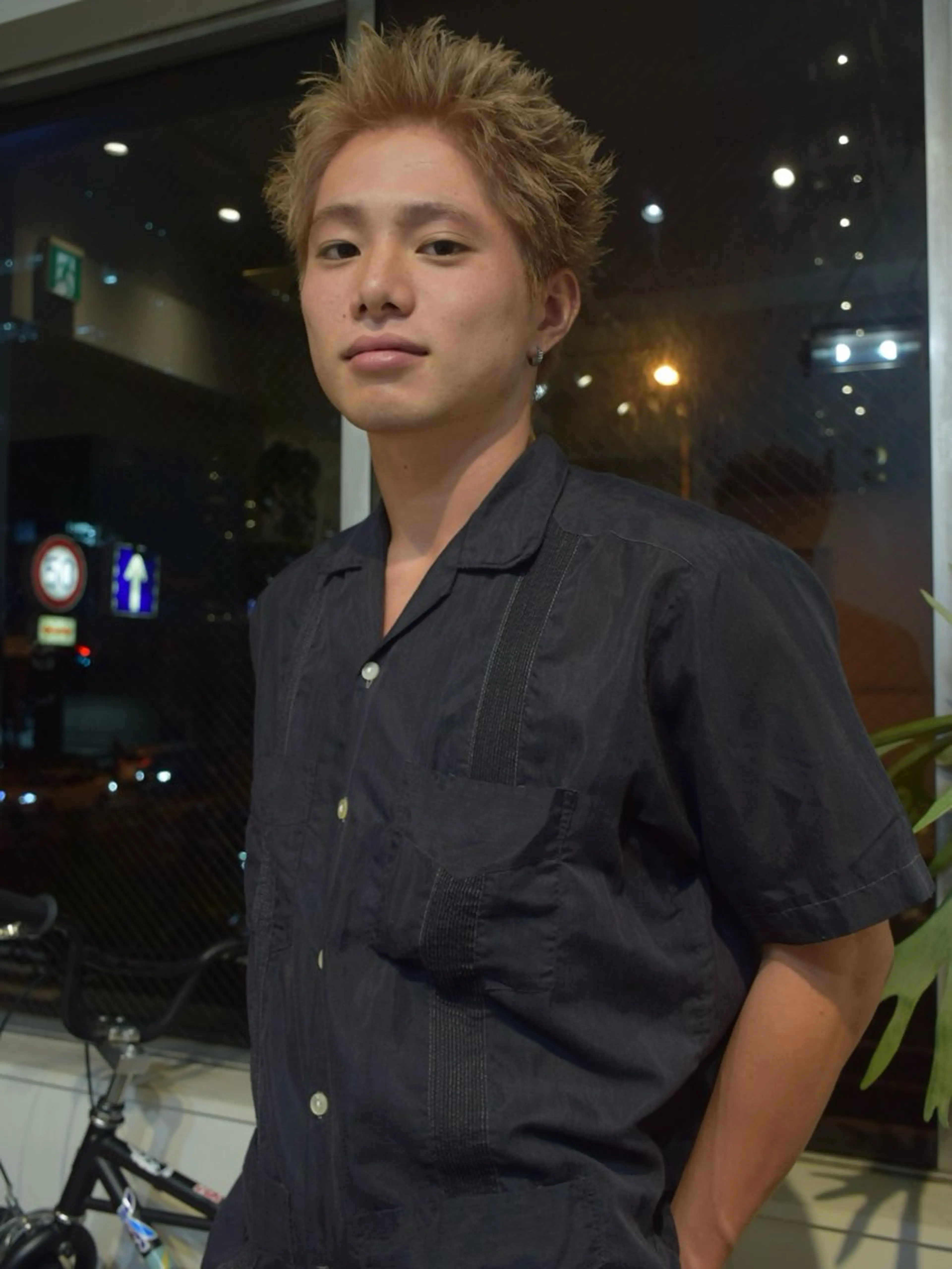 ショート メンズ スパイキーショート ショートヘア siki 大阪福島 エンドウハルのヘアスタイル