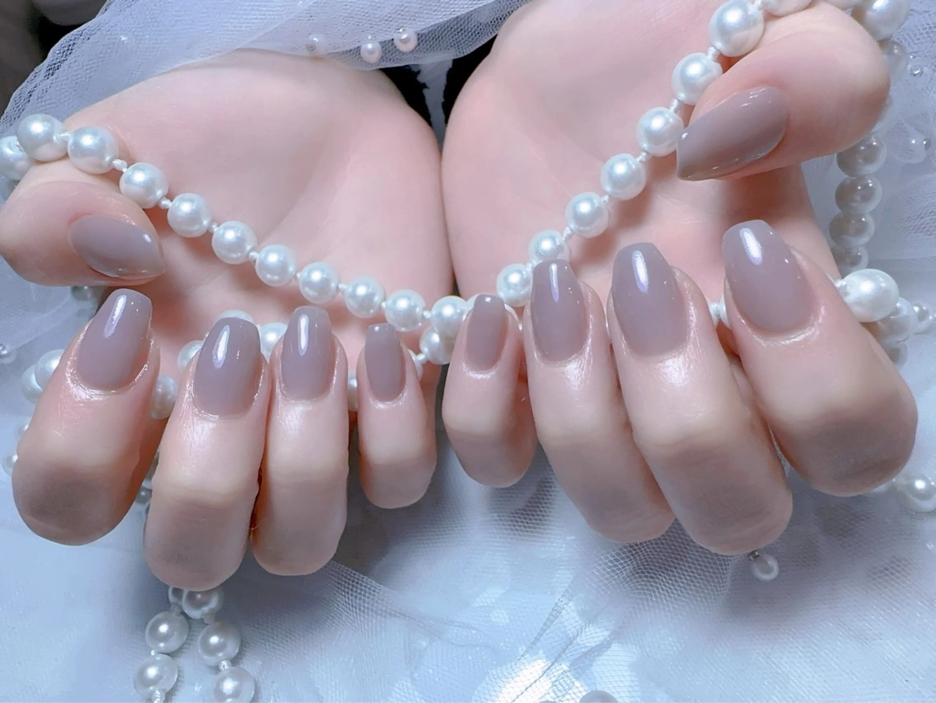 ネイル ワンカラーネイル You&Me Miyuのネイルデザイン