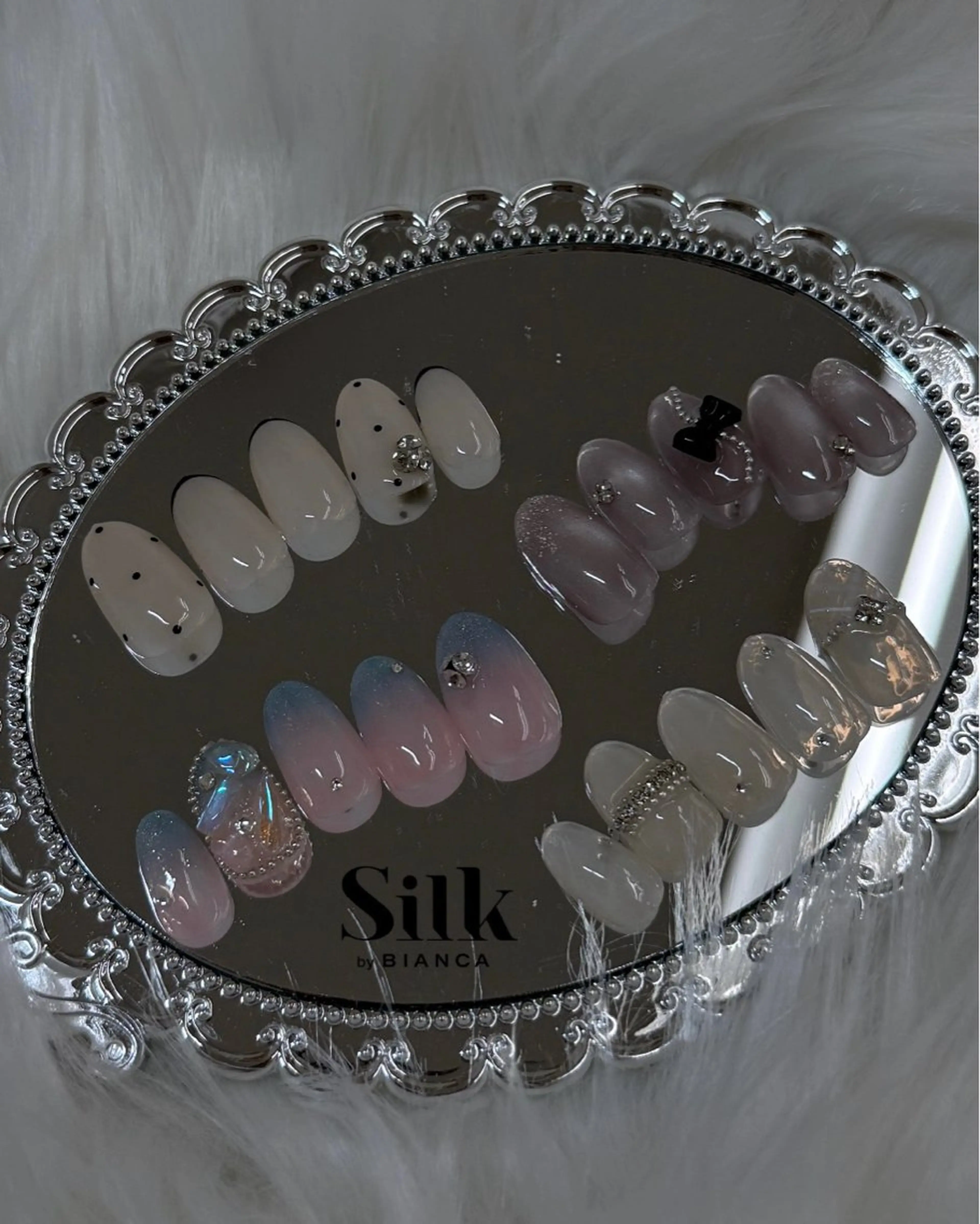 【オフあり】韓国/ワンホンネイルコース⟡.·*.サンプル4種⟡.·*.の写真