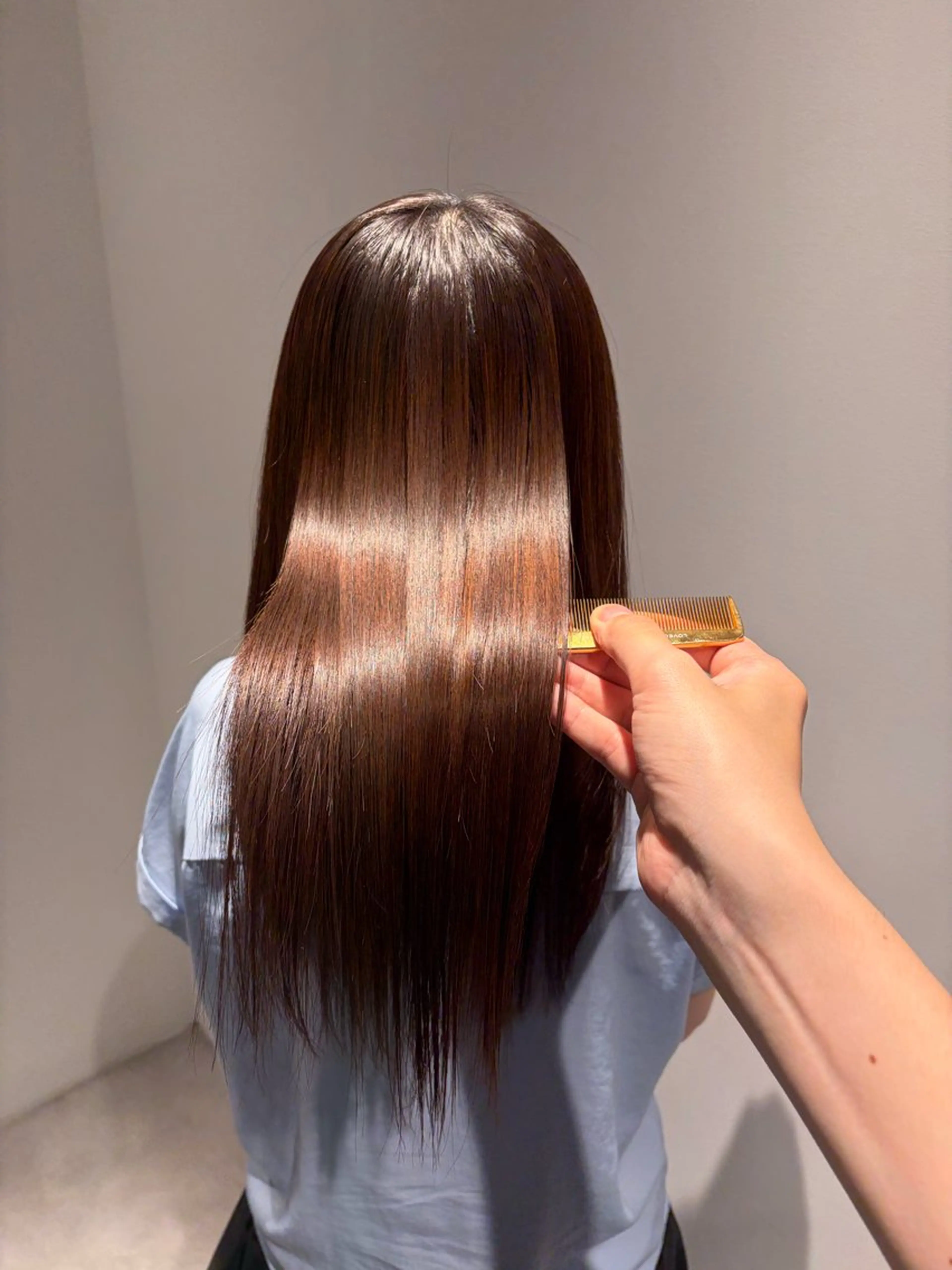 カット+髪質改善ストレート+髪質改善トリートメント💫💙ミニモ限定💙の写真