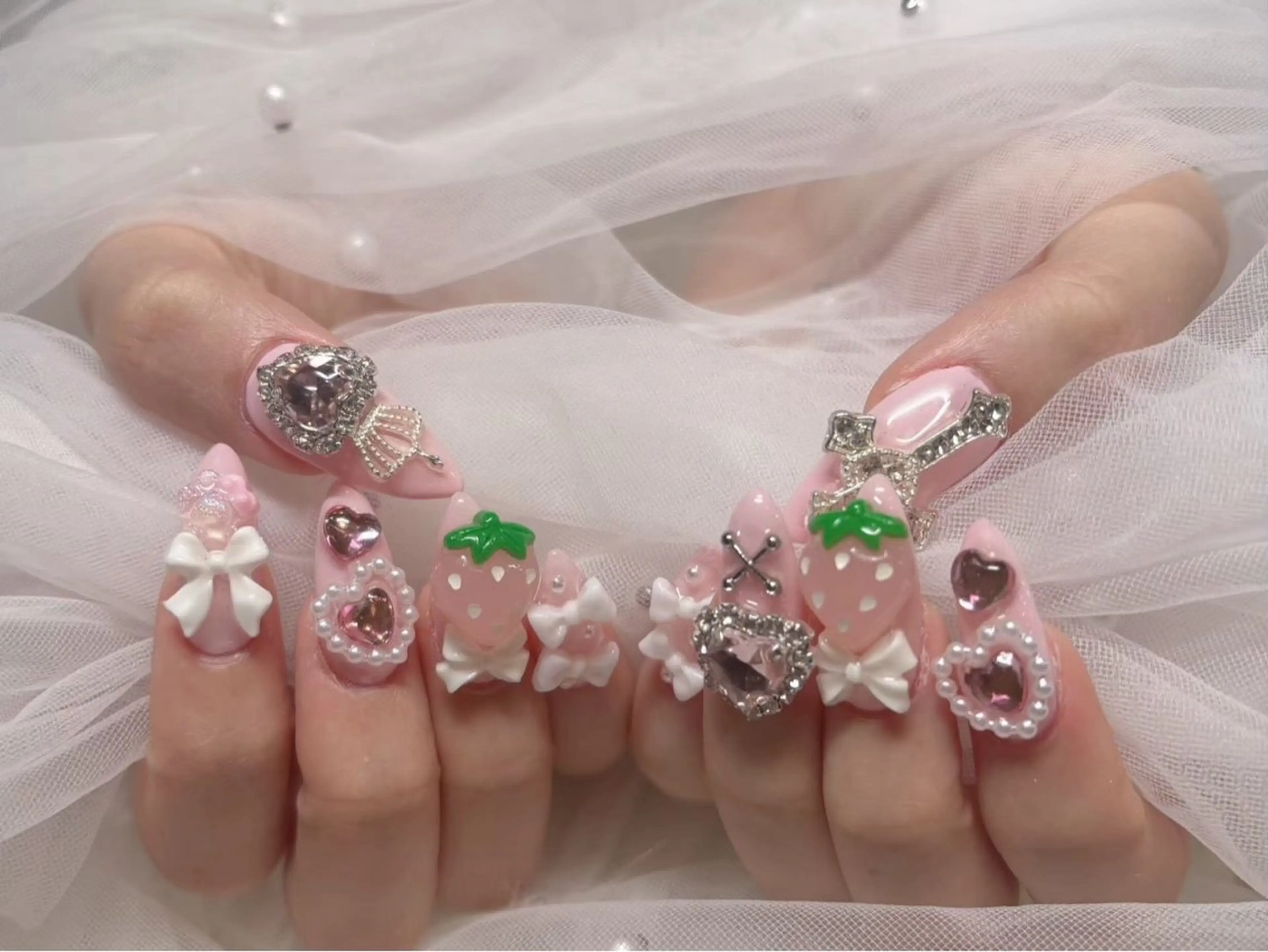 ネイル ハンドネイル joie ange 葵のネイルデザイン