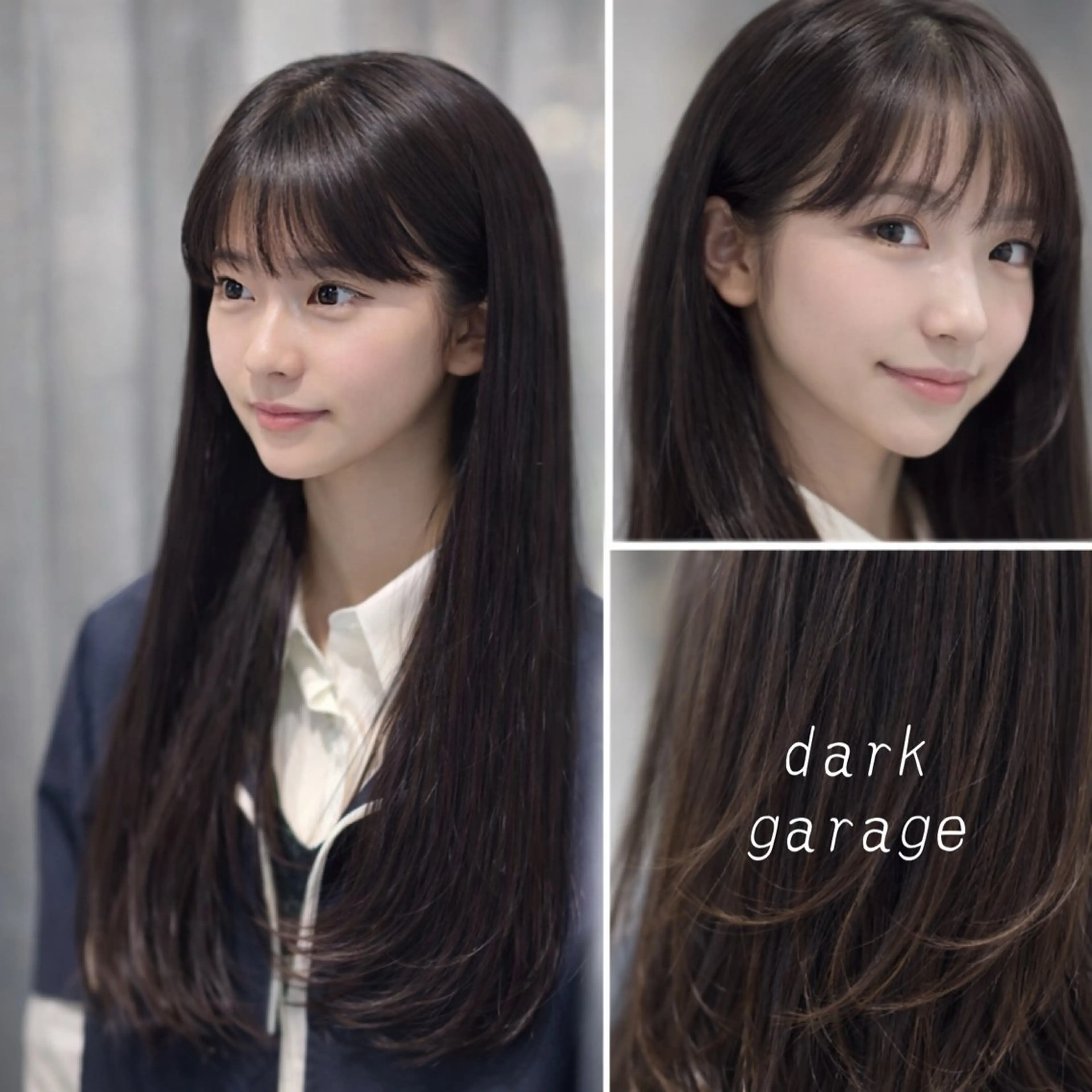 ロング カット ヘアカラー 韓国風レイヤー/ 艶カラー竹内貫のヘアスタイル