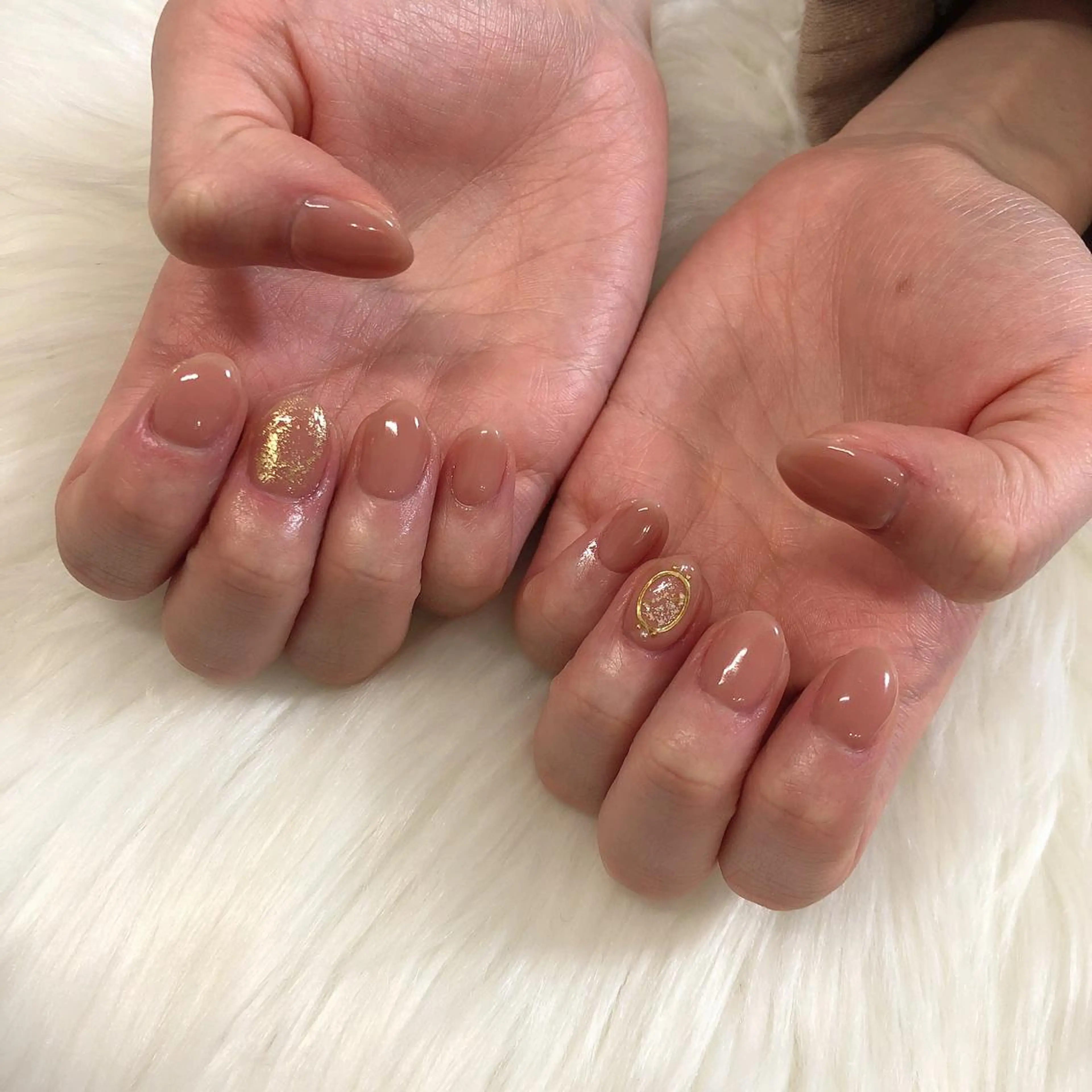 ネイル ハンドネイル 西岡 杏のネイルデザイン