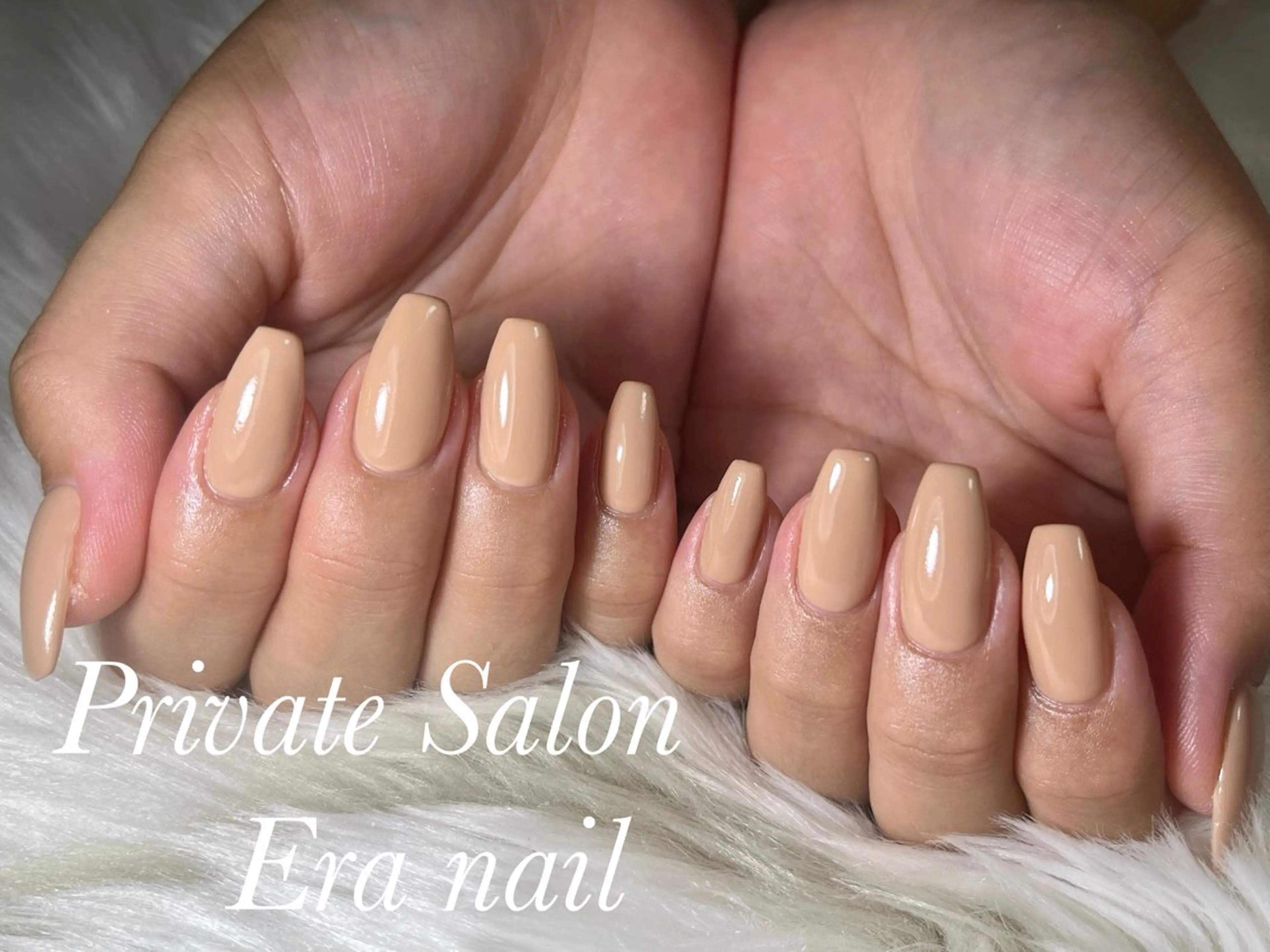 ネイル ワンカラーネイル ハンドネイル Era nailのネイルデザイン