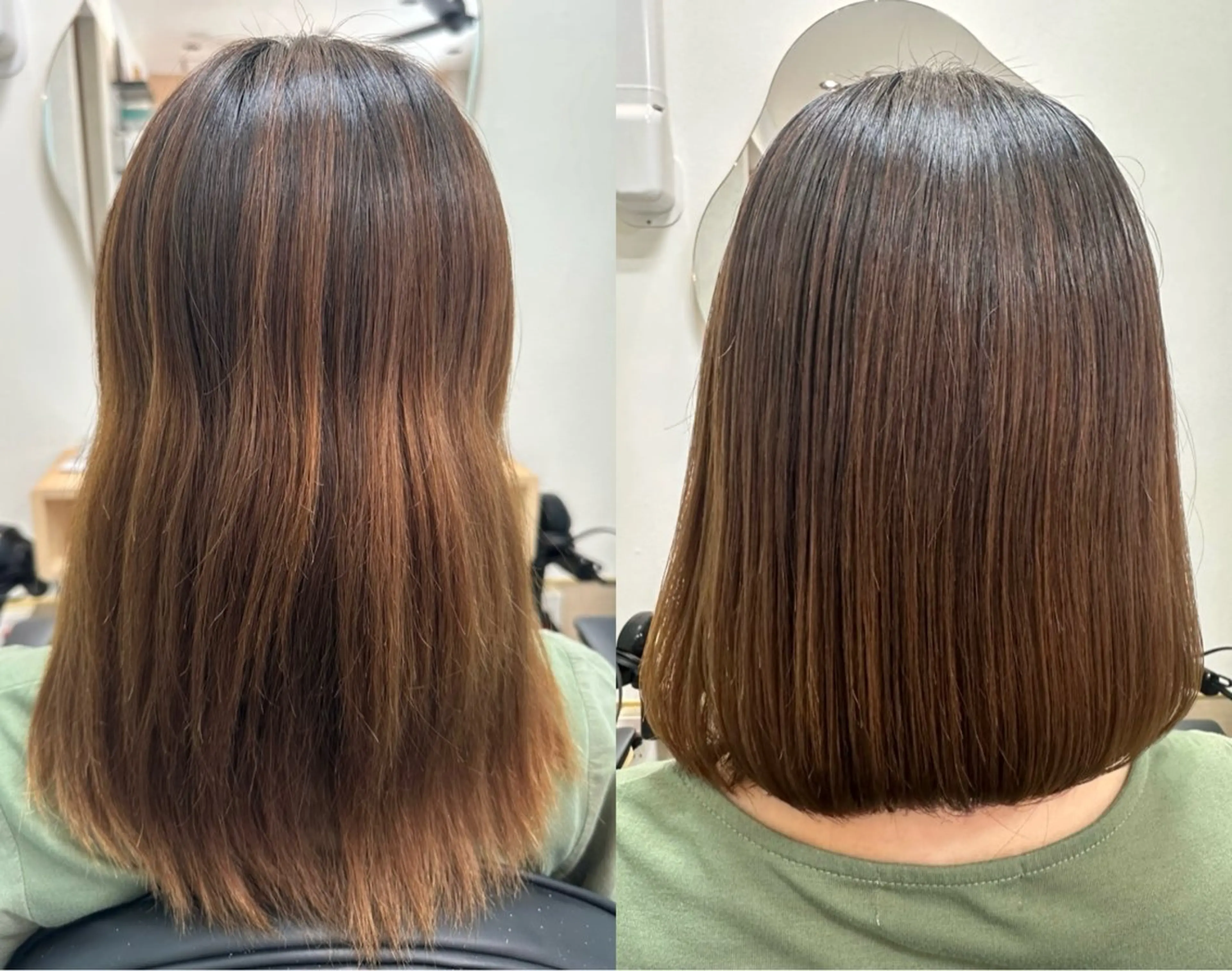 ミディアム TELAHAIR岡野 春奈のヘアスタイル