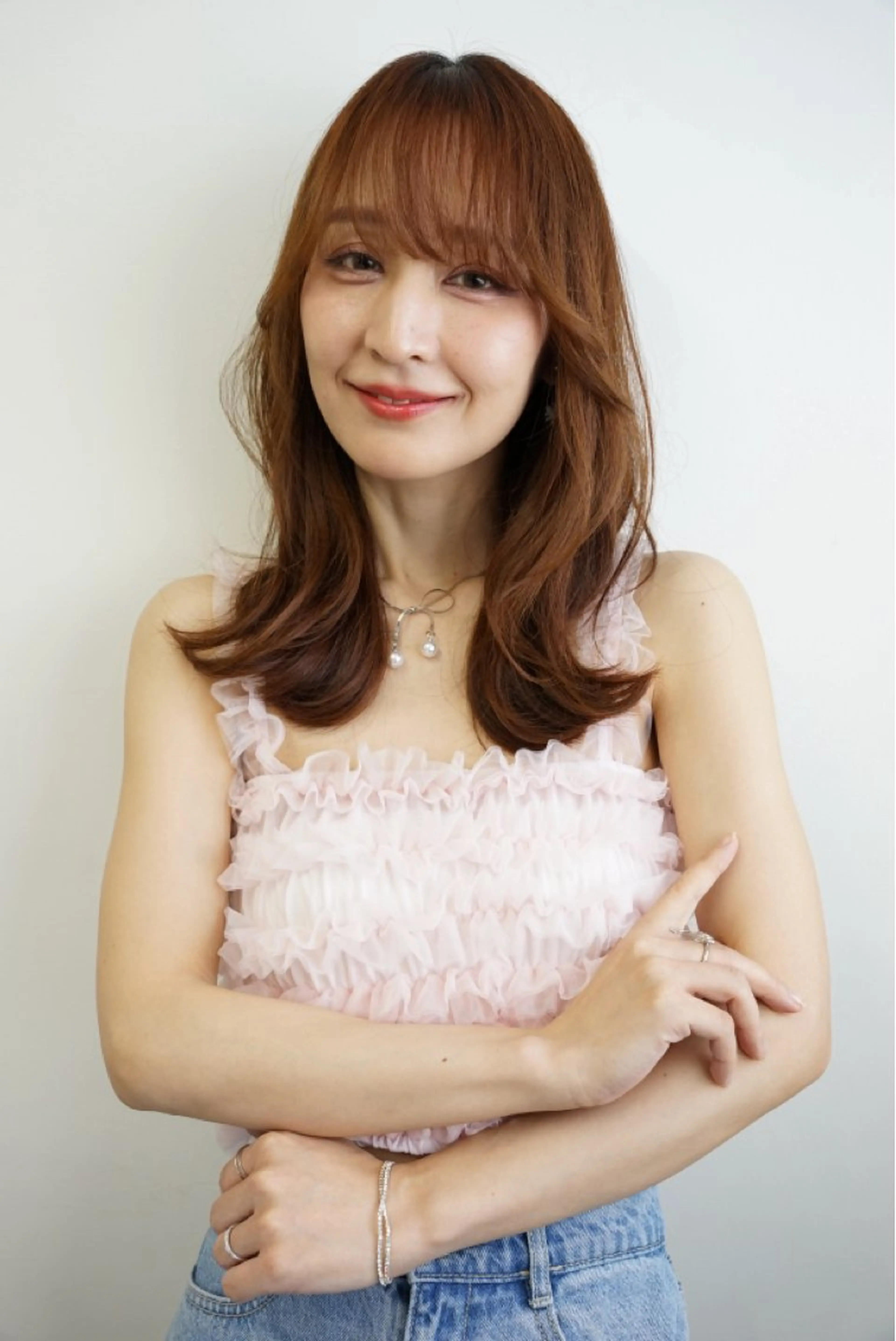 ミディアム シャドウパーマ/ メンズカット/和歩のヘアスタイル