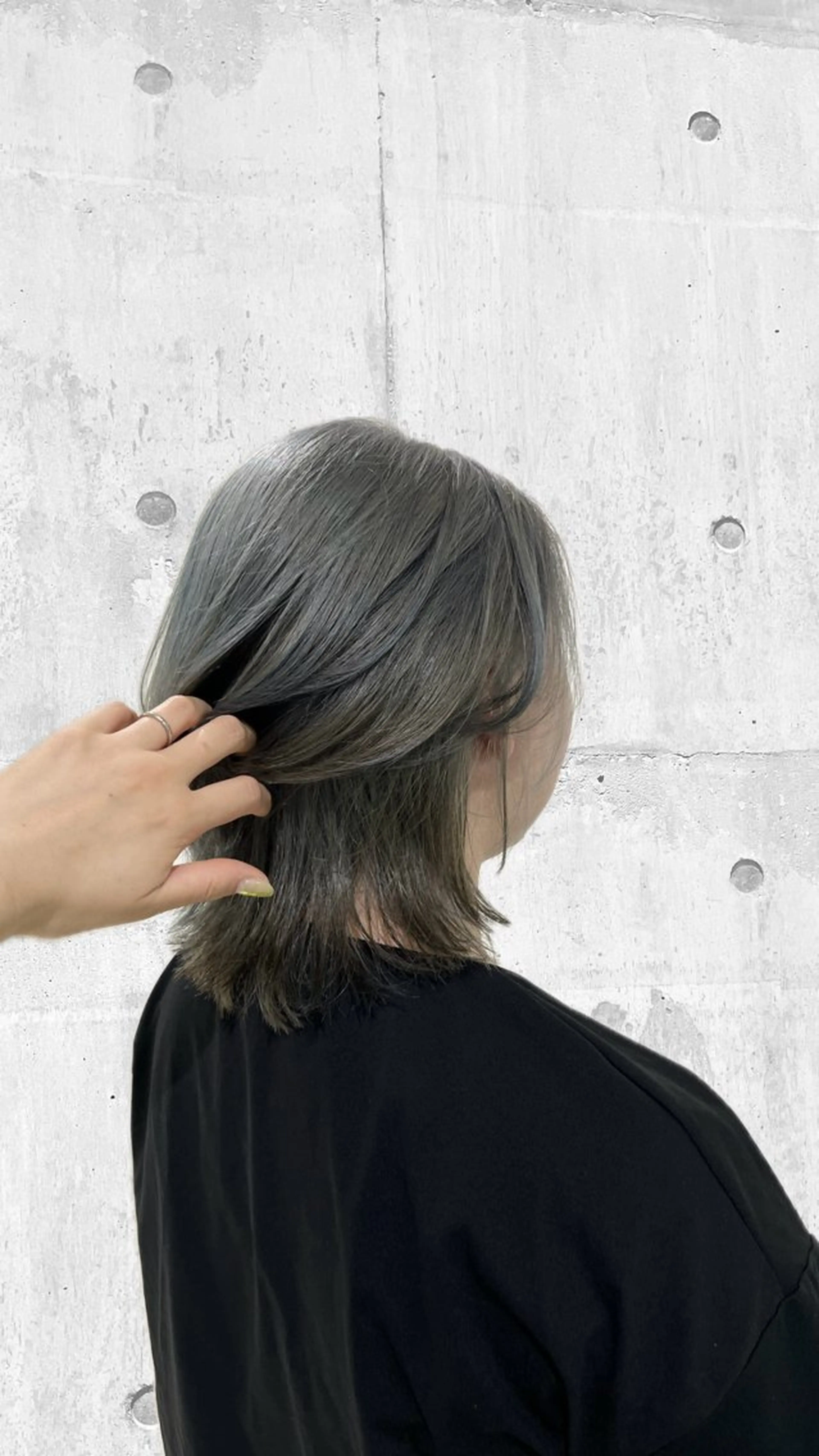 ミディアム カット ヘアカラー トリートメント Miku🪄💫 フェイスレイヤーのヘアスタイル