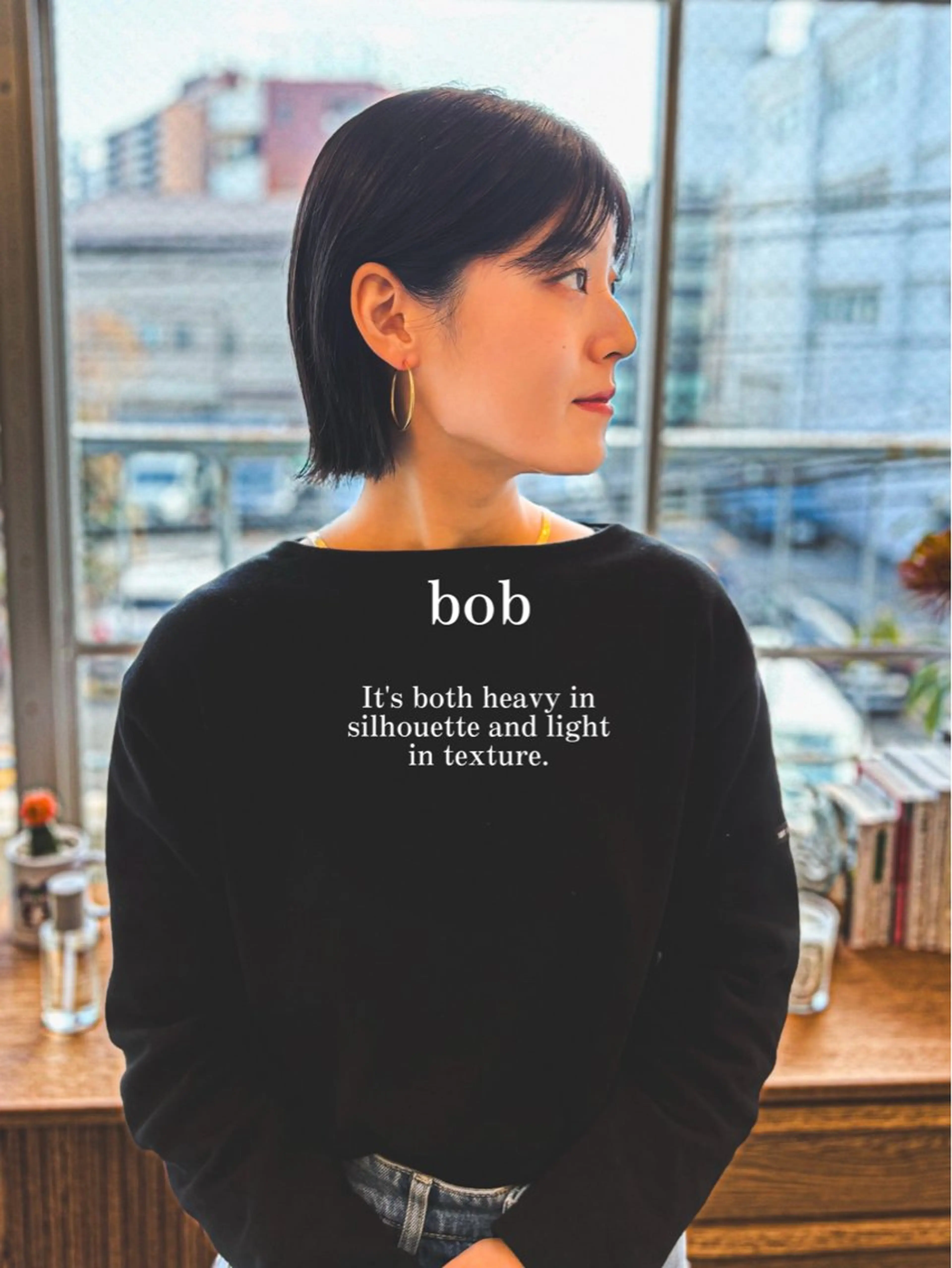 ショート カラー カット ヘアカラー トリートメント ond〖オンド〗所属・中目黒ブリーチカラー ボブ橋本青輝のヘアスタイル