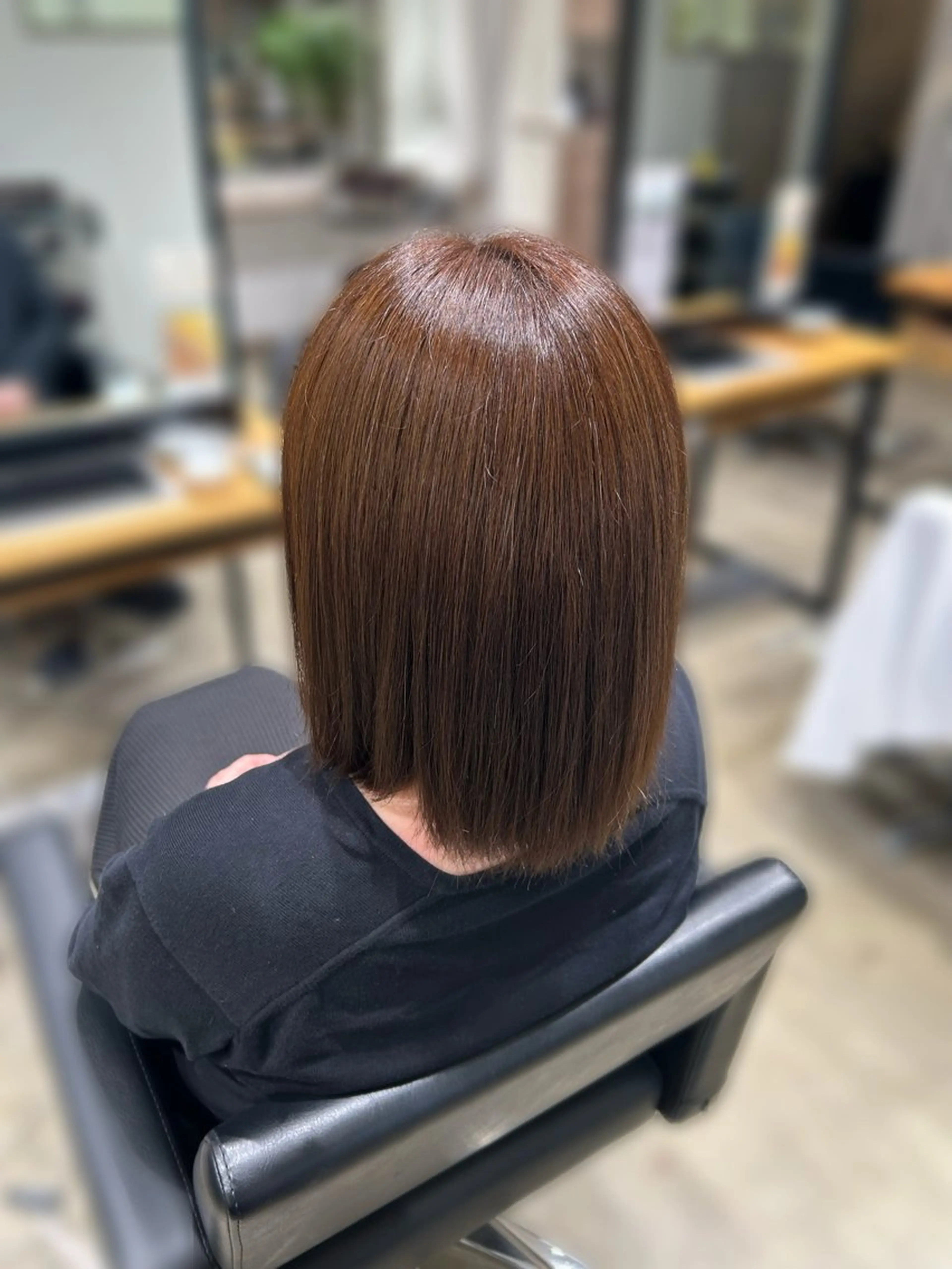 ショート カラー ブラウンカラー ナチュラルブラウン ヘアカラー くろだ かなのヘアスタイル