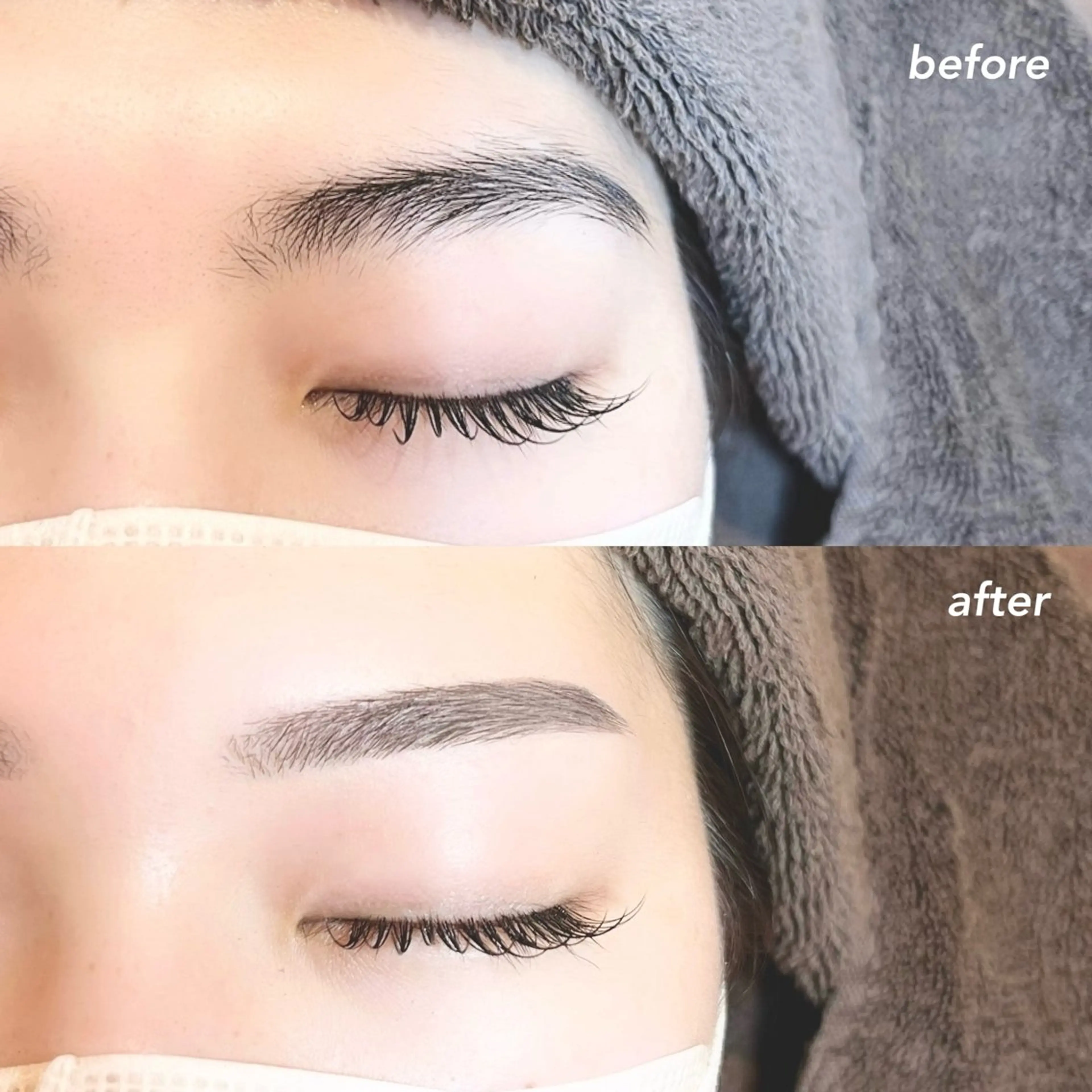 アイブロウ 眉毛ワックス脱毛 sola: neolive熊田のマツエク・マツパデザイン