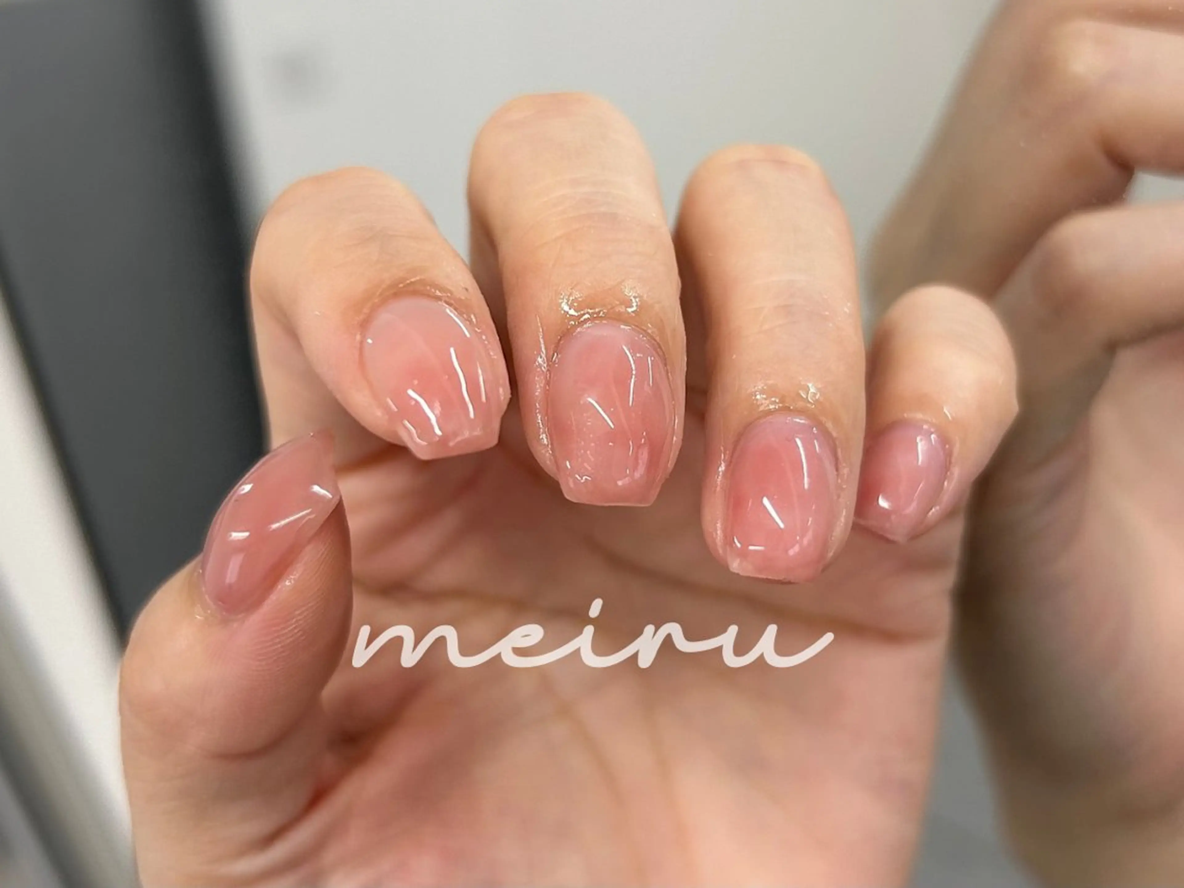 ネイル ニュアンスネイル 🤍meiru 🤍ネイリストのネイルデザイン