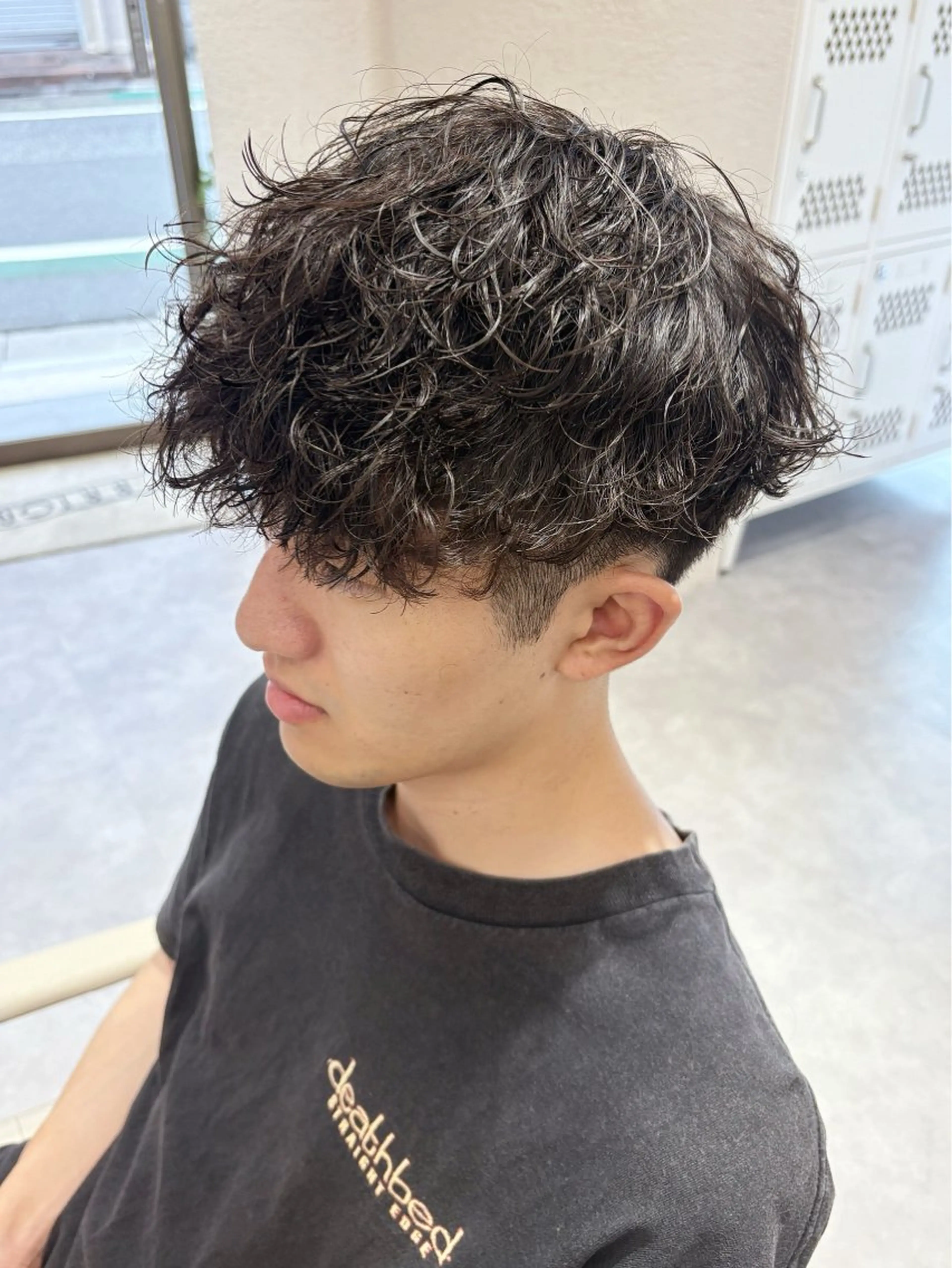 パーマ メンズ カット パーマ メンズパーマ特化🔥 ツイスパ/シャドウのヘアスタイル