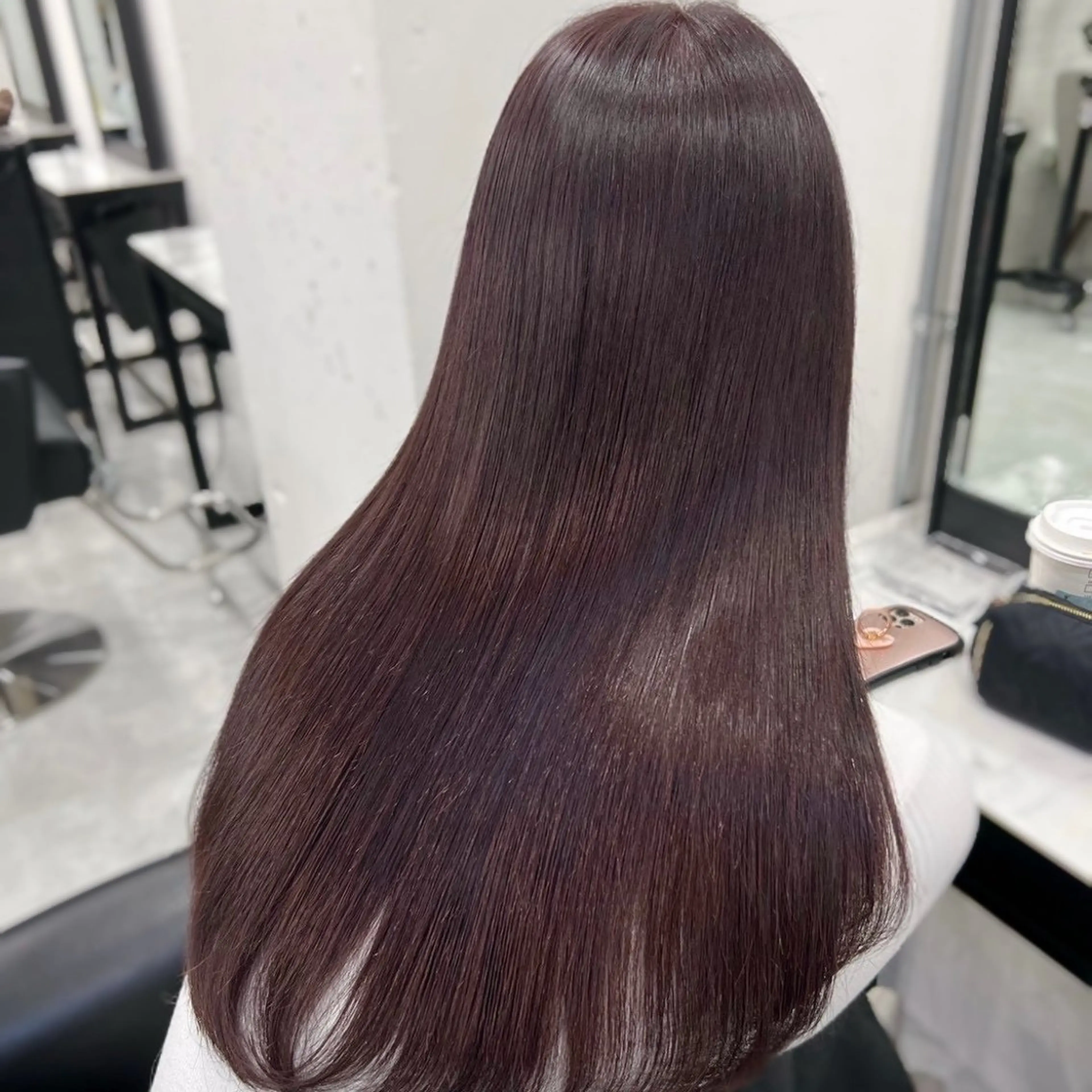 【全員】カット+ブリーチ無しWカラー+トリートメントの写真