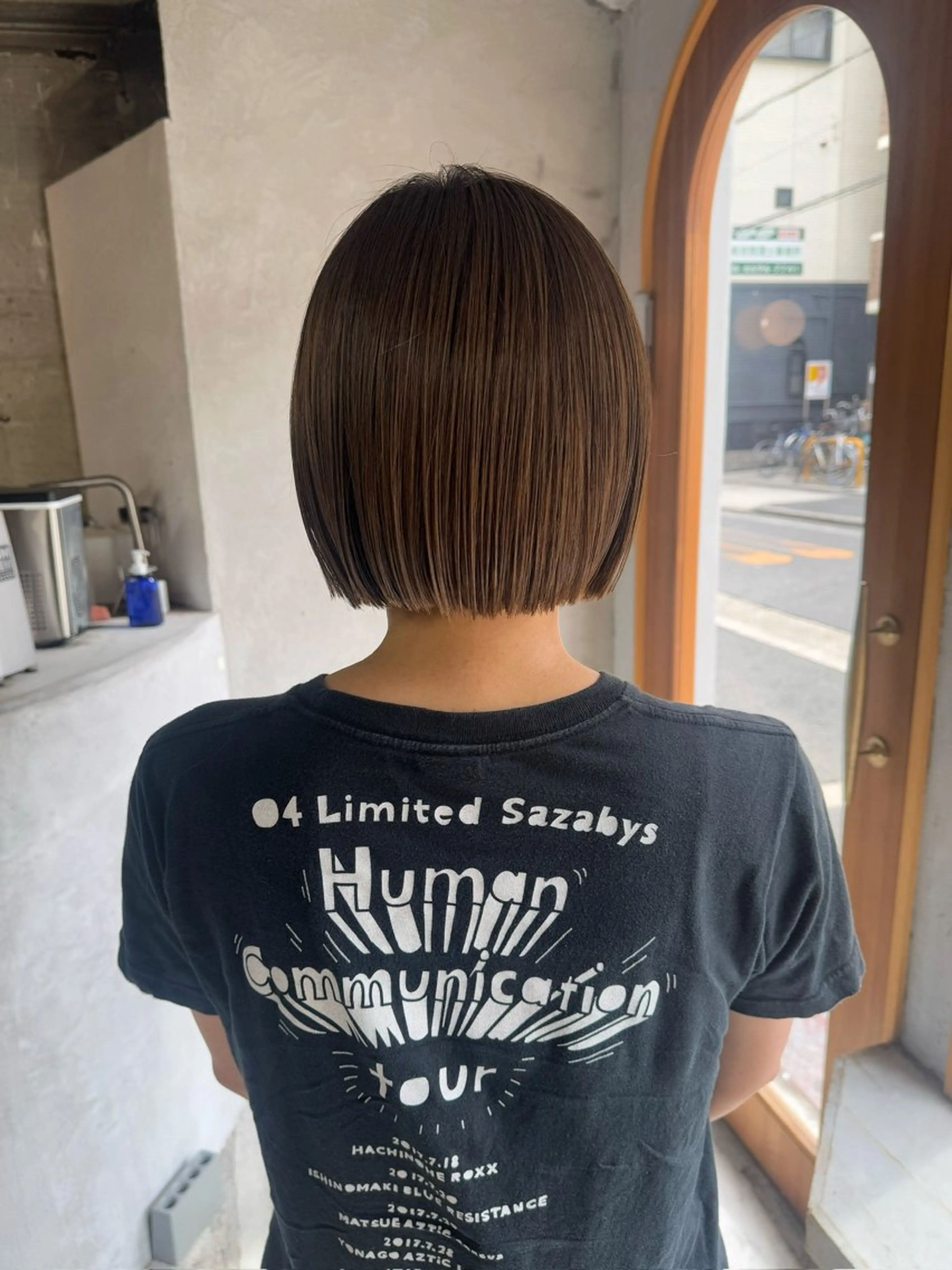 ショート カラー ボブ ボブ支持率NO1 🌈CHIKAのヘアスタイル