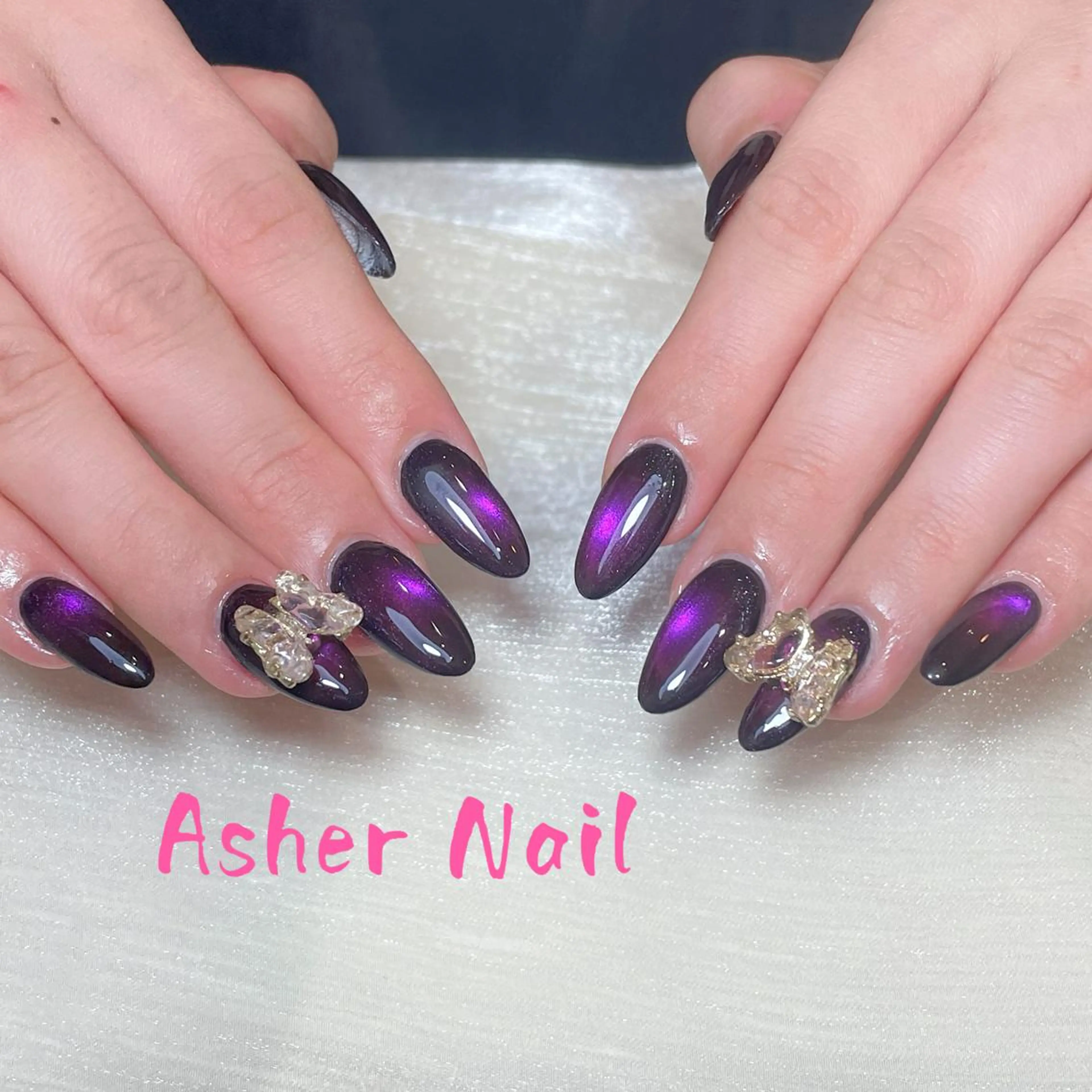 ネイル ハンドネイル ハンドケア Asher-Yuki 🍁のネイルデザイン