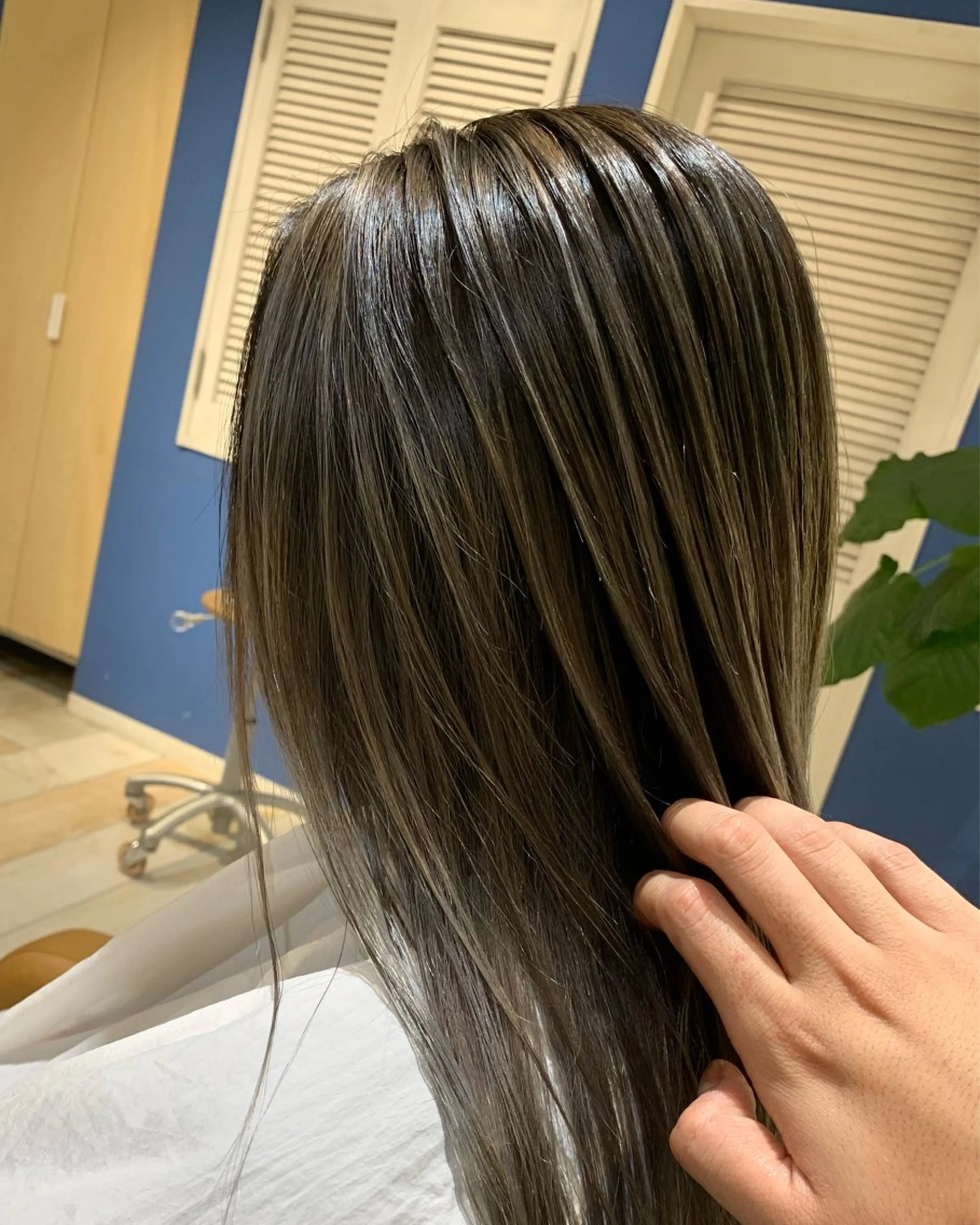 ロング ヘアカラー トリートメント Earth 三鷹 Masato🌱のヘアスタイル