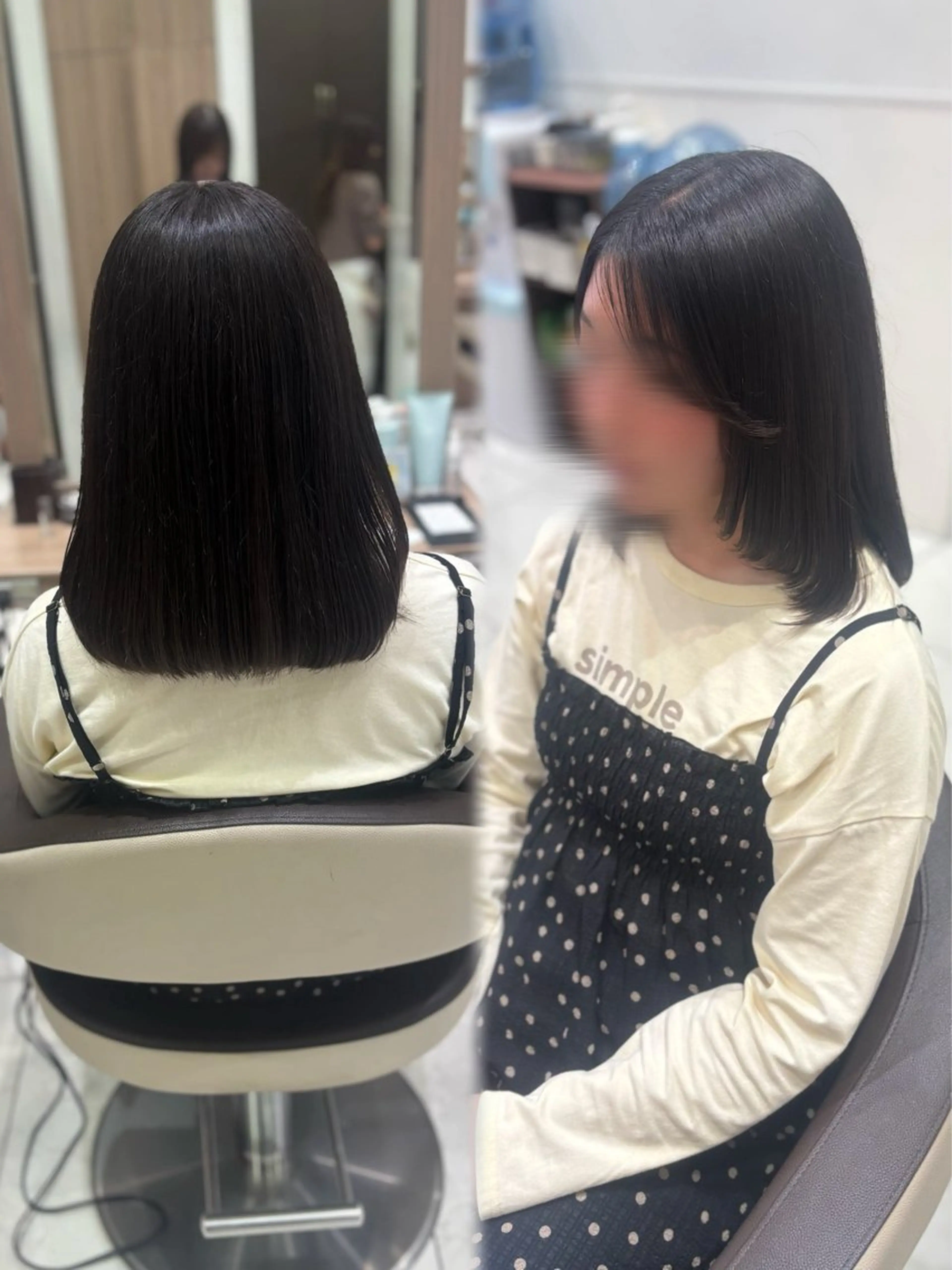 セミロング ⭐️NANA/ メンズカットのヘアスタイル