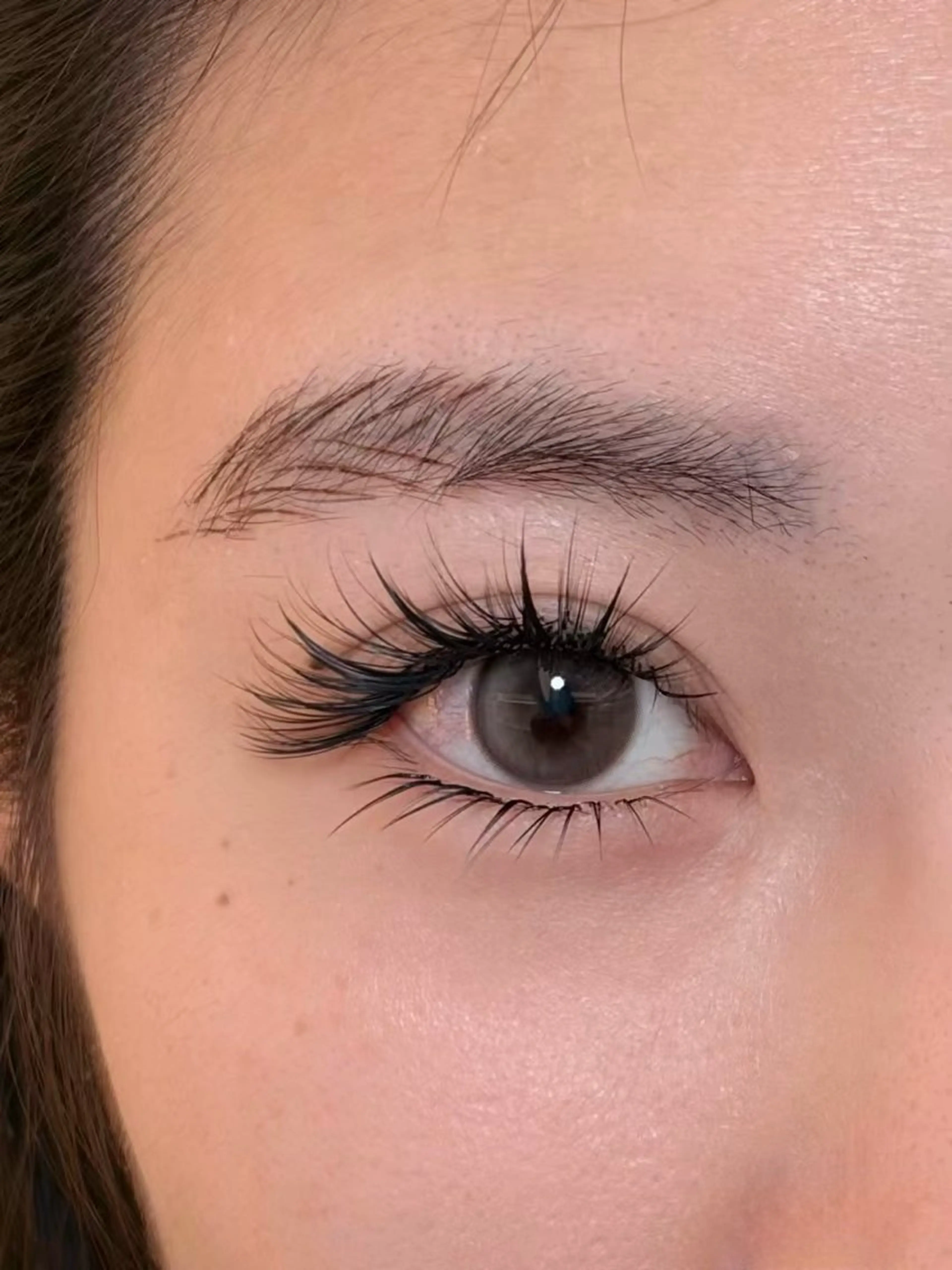 マツエク・マツパ 束感まつ毛 Cカール ワンホンマツエク マツエク 池袋💖 チルザルトサロンのマツエク・マツパデザイン