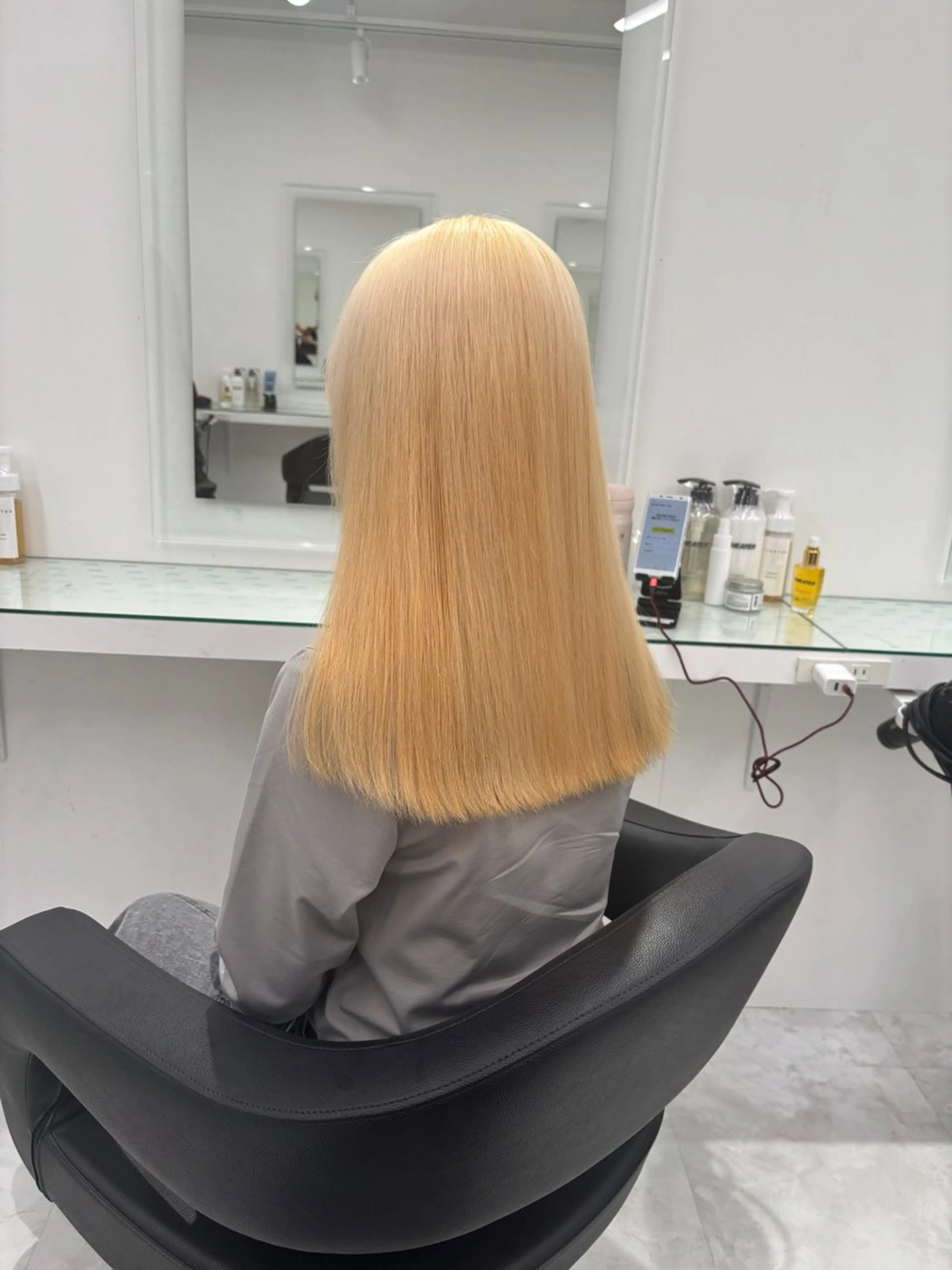 ロング カラー 💖ミルクティー💖 あかり💖のヘアスタイル