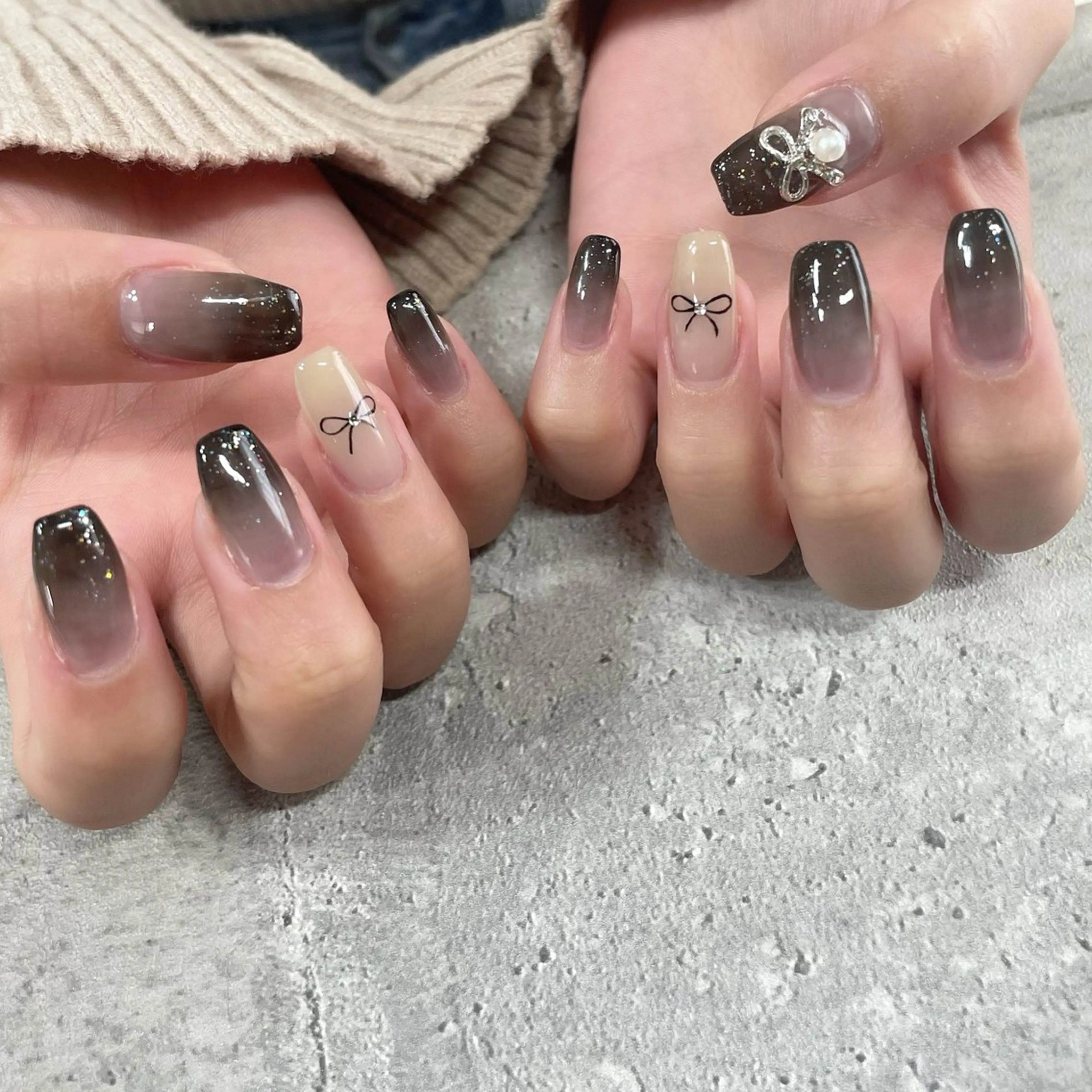 ネイル ハート 東 千夏のネイルデザイン