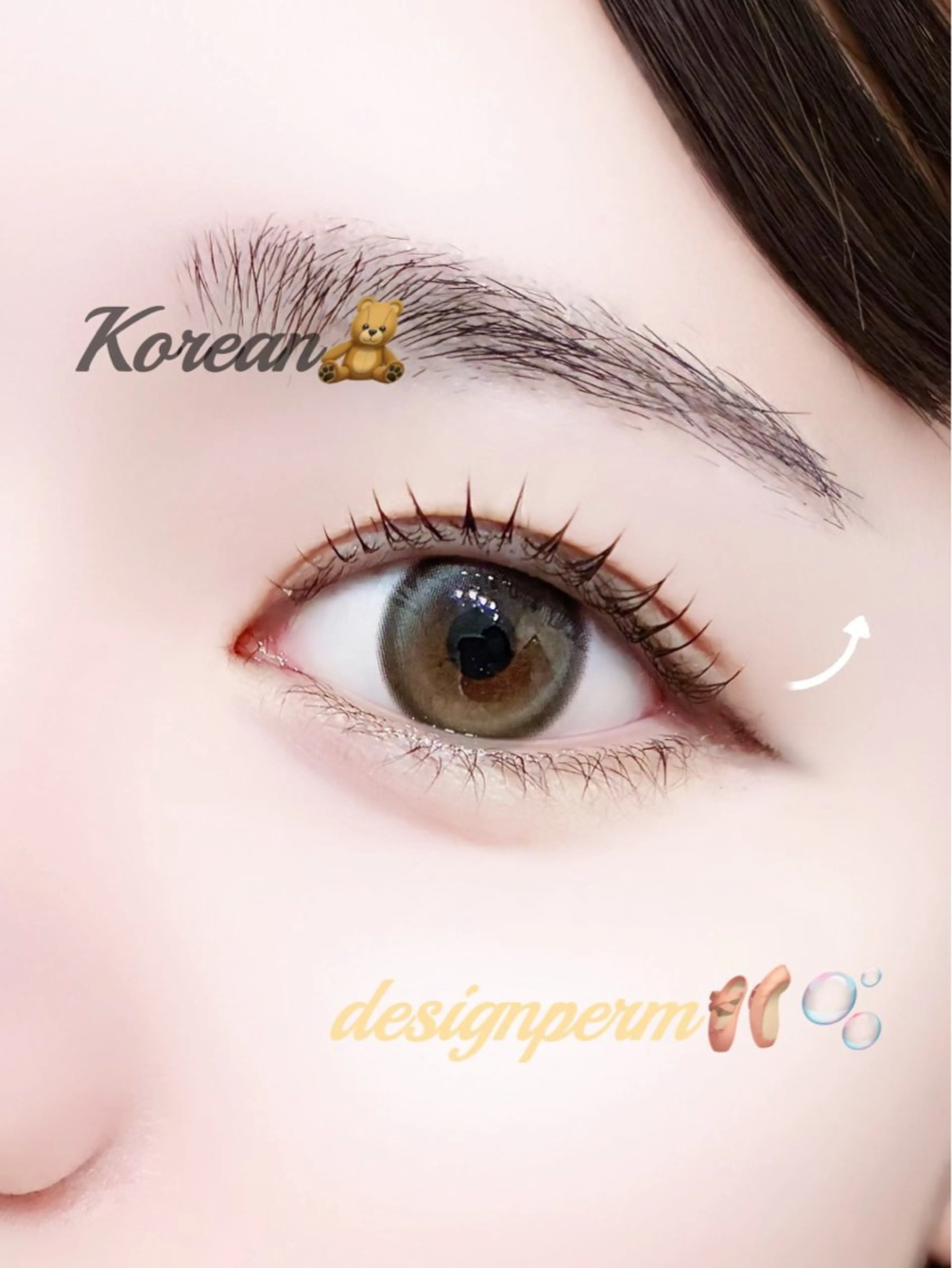 マツエク・マツパ 🍒‪ Nozomi🎧‎のマツエク・マツパデザイン