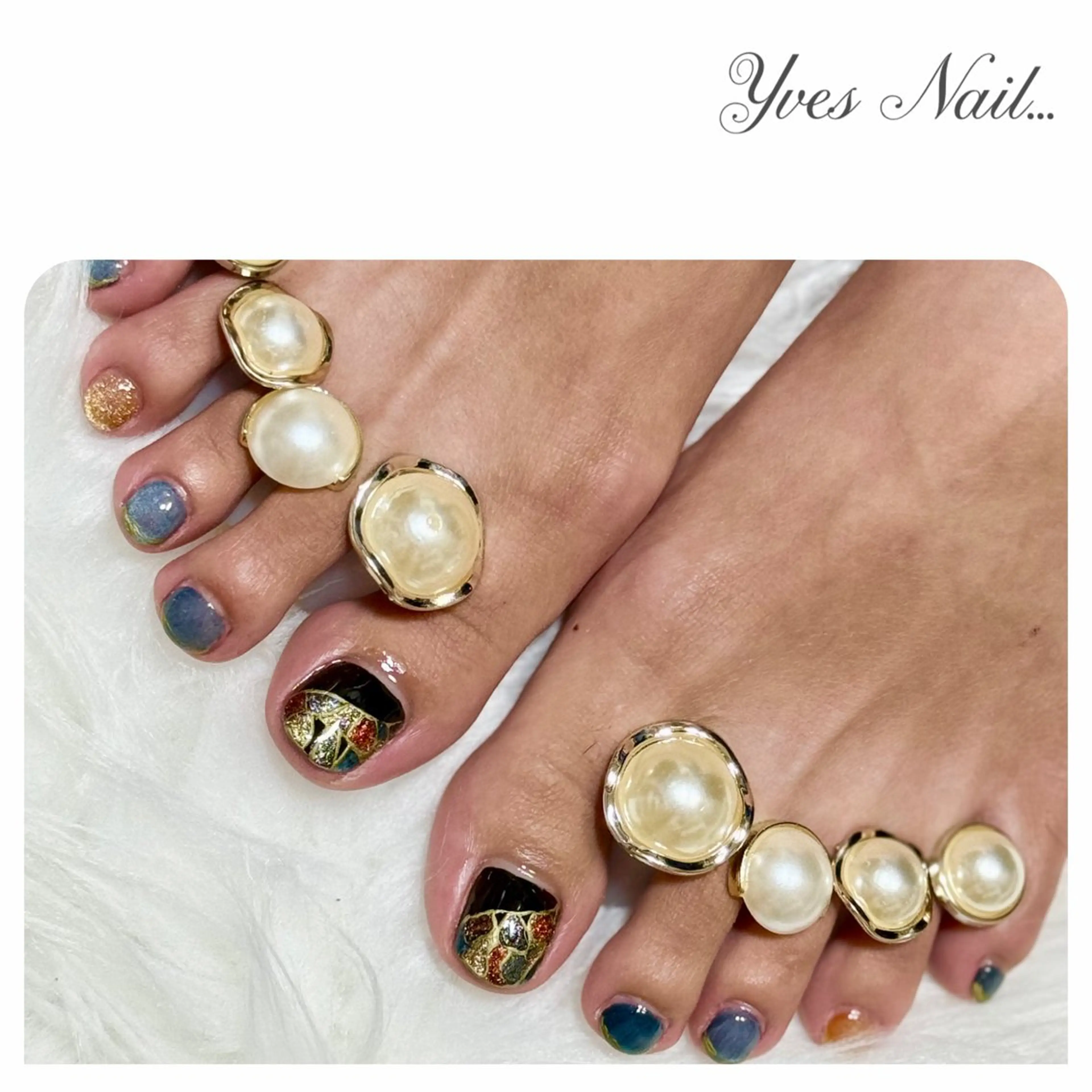 ネイル フットネイル フットネイル kanno yのネイルデザイン