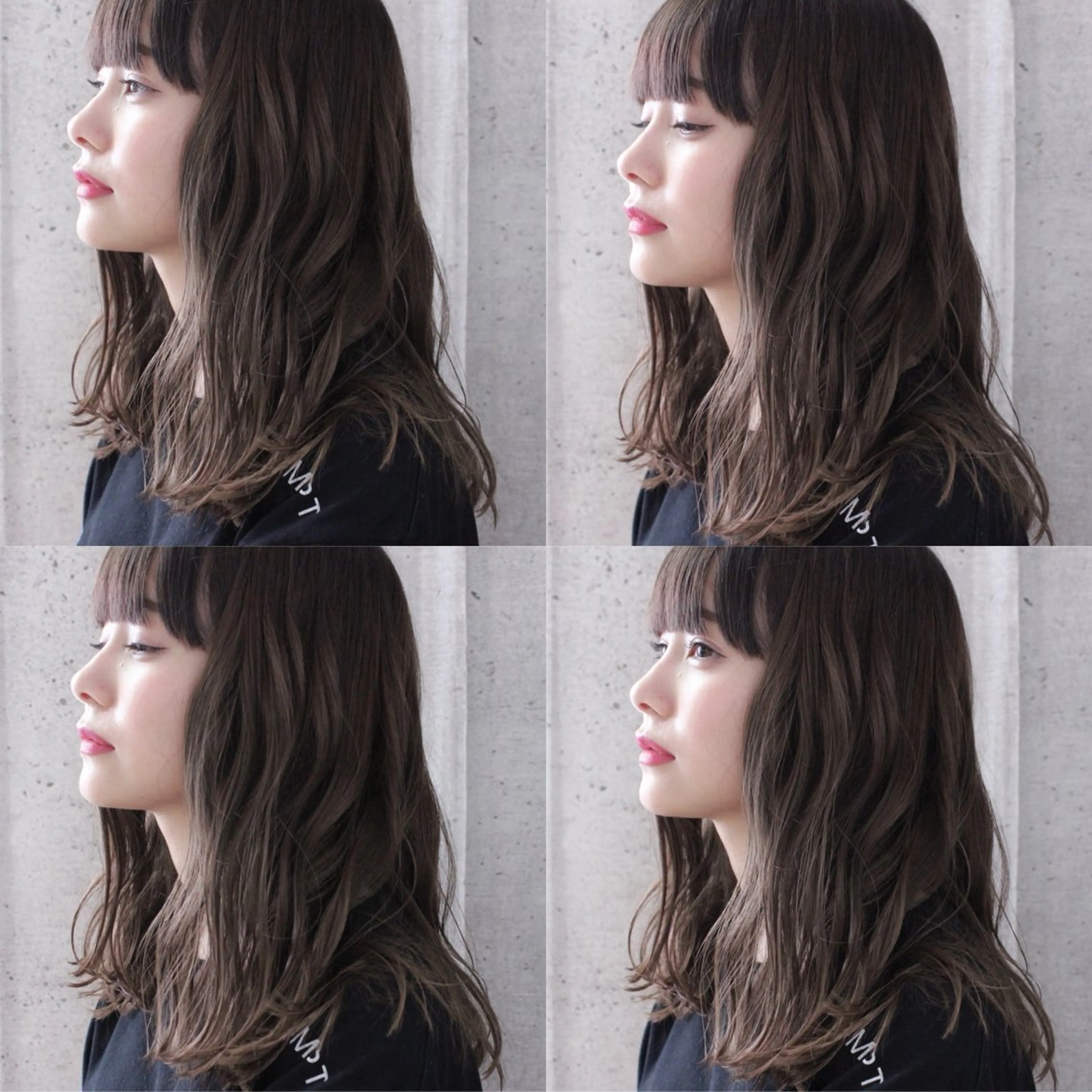 セミロング カラー パーマ ニュアンスパーマ カット ヘアカラー トリートメント ooit 【オーイット】のヘアスタイル