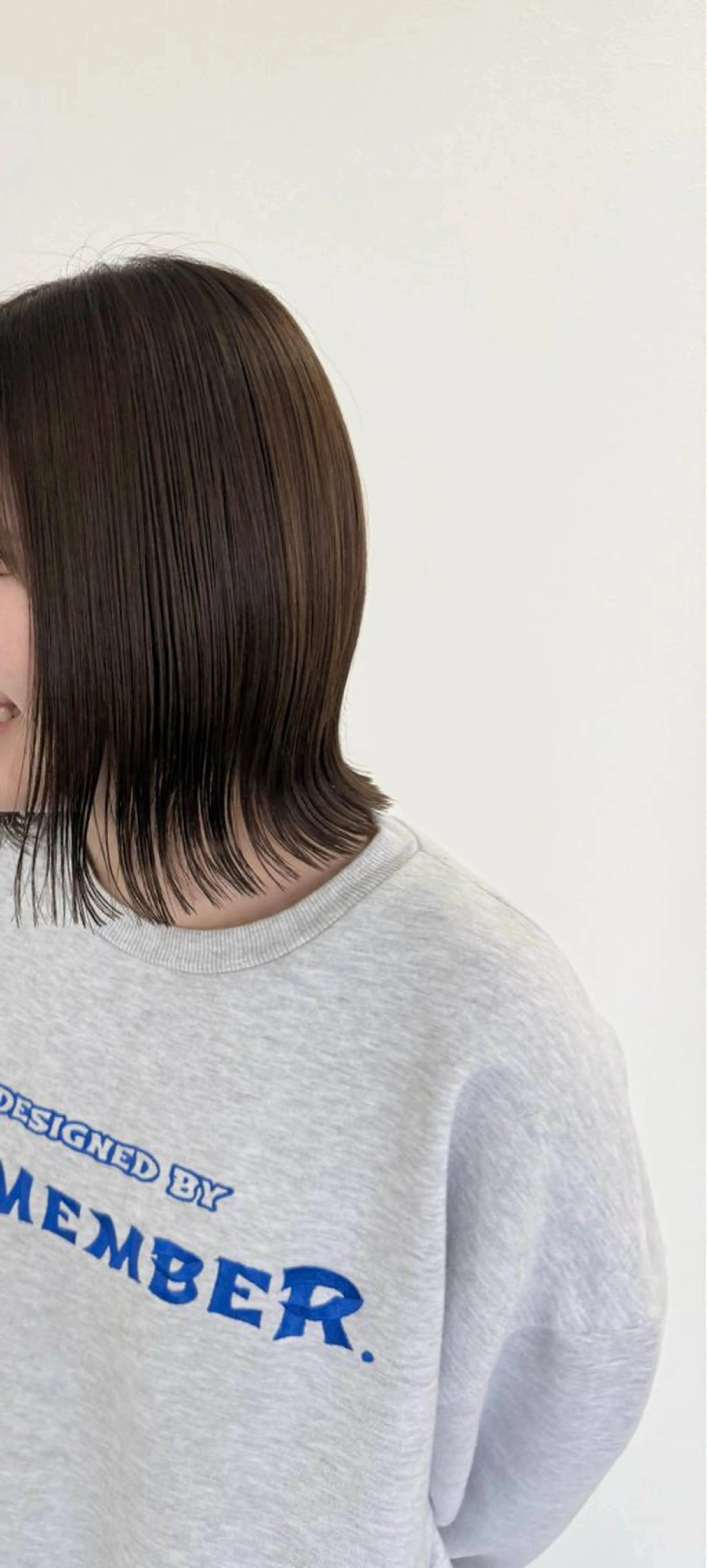 切りっぱなしボブカット＋マイクロファインバブル💇🏻‍♀️🌟の写真