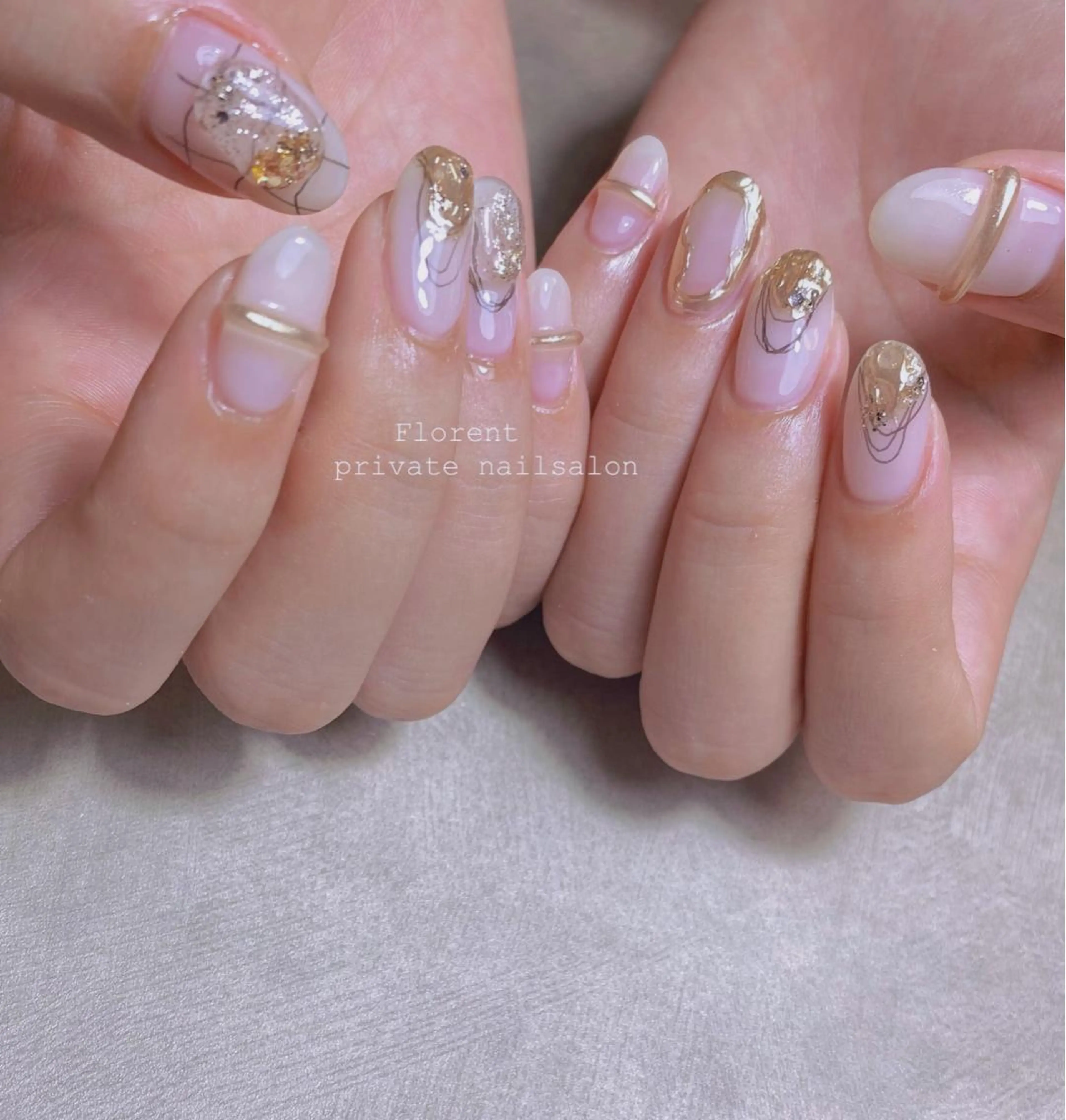 ネイル ハンドネイル florent nailのネイルデザイン