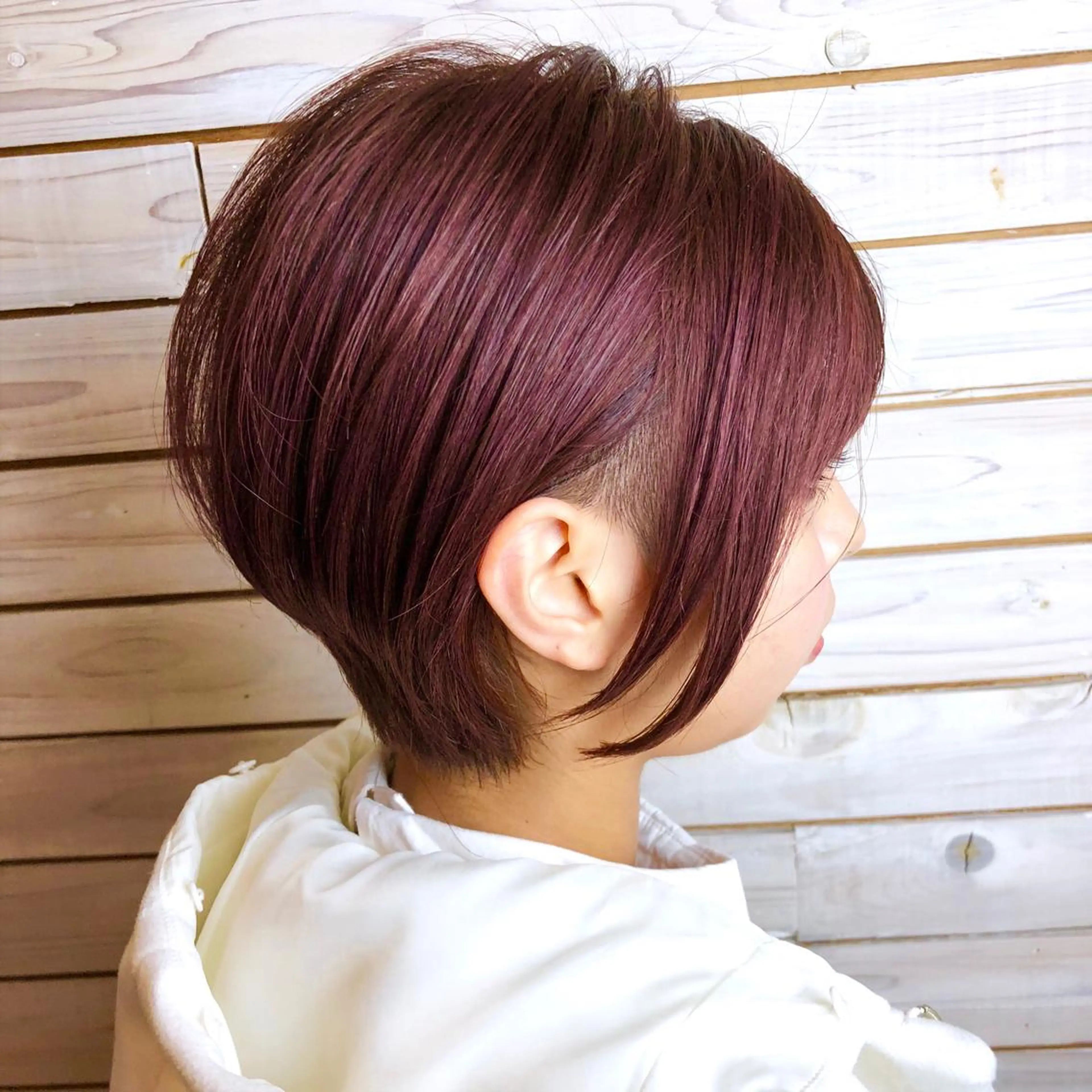 ショート カラー カット ヘアカラー ✨大人美人ショート✨ 店長　藤井一輝のヘアスタイル