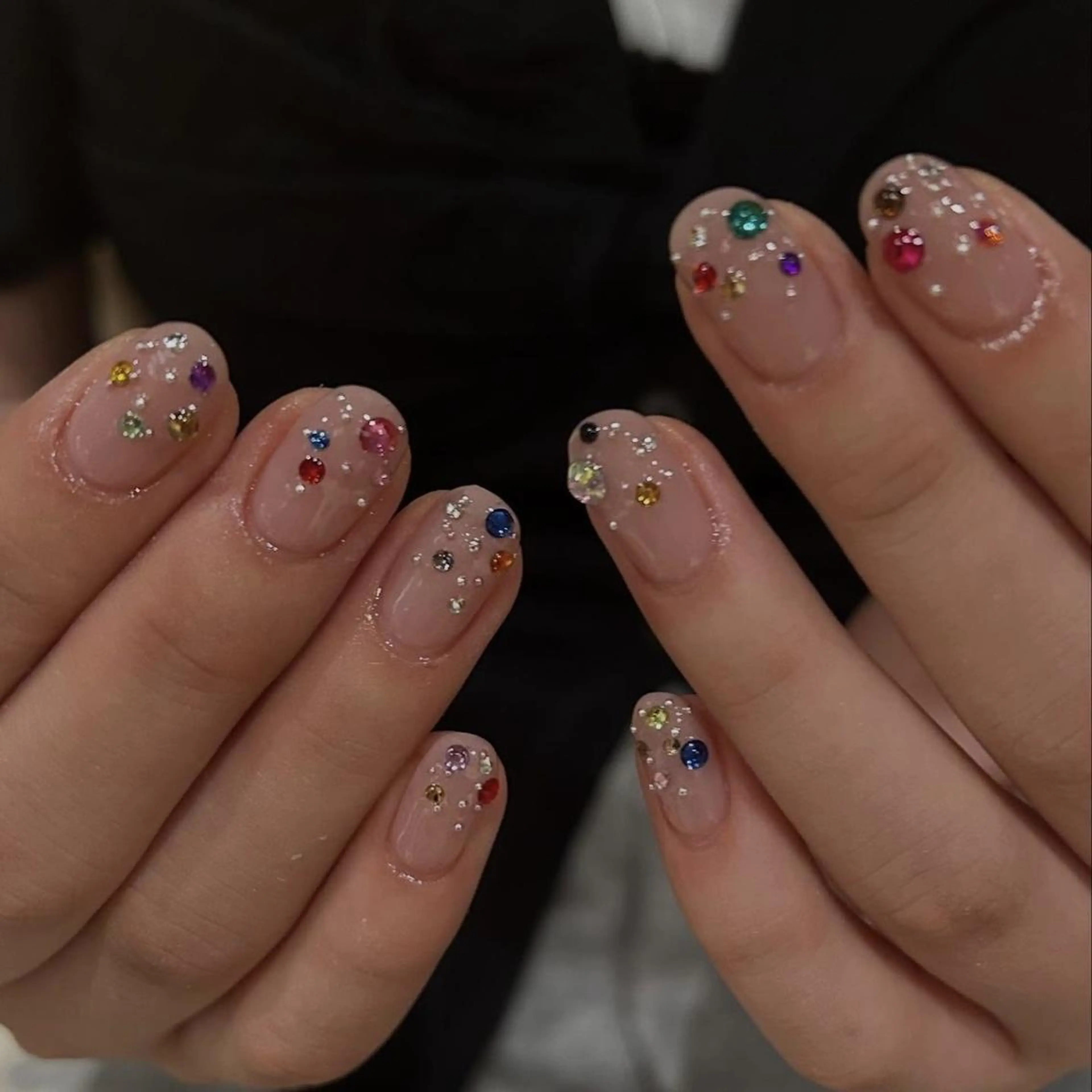 ネイル 個性派ネイル🌈 岐阜🐶みのりのネイルデザイン