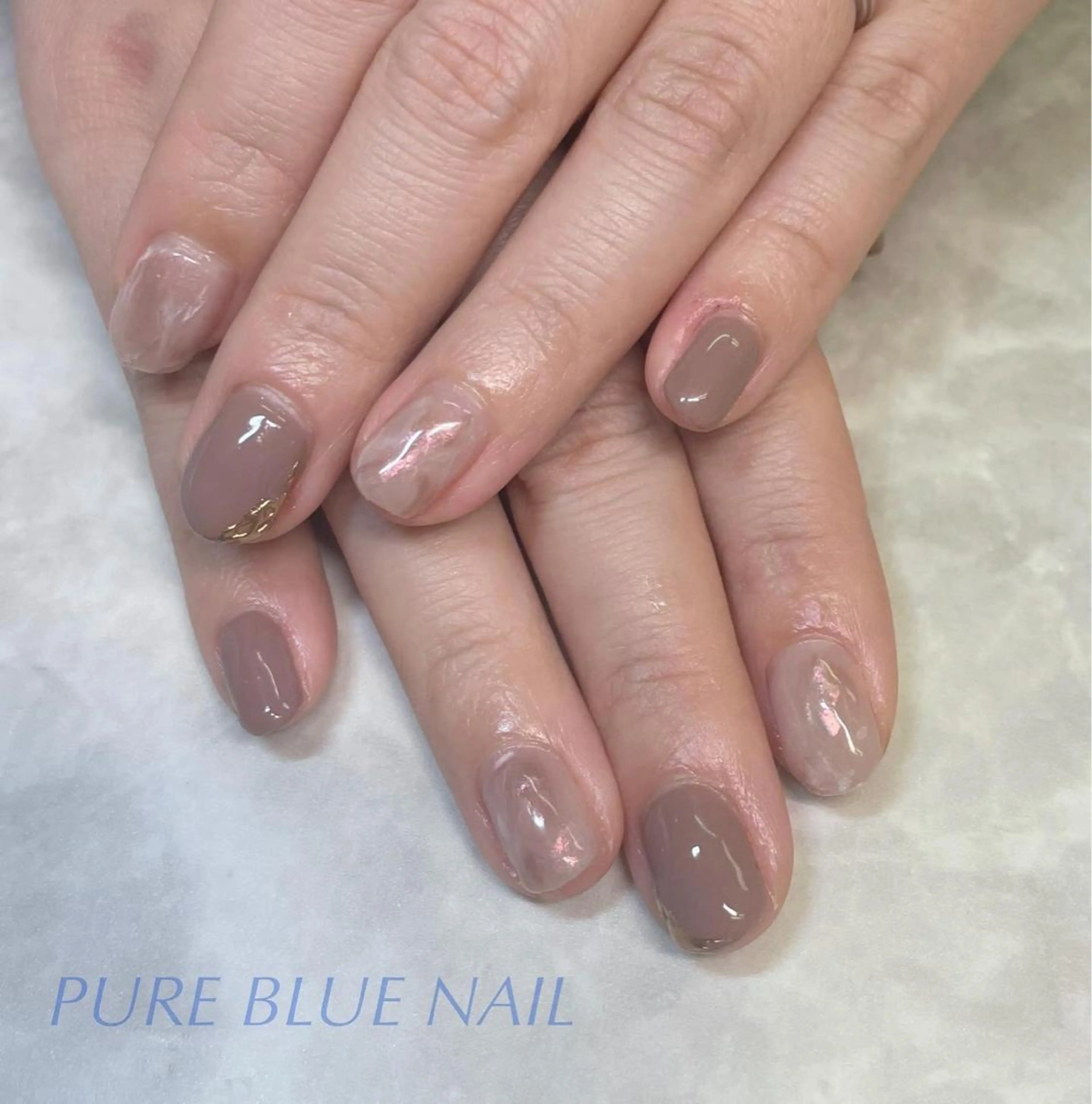 ネイル PURE BLUE NAILのネイルデザイン